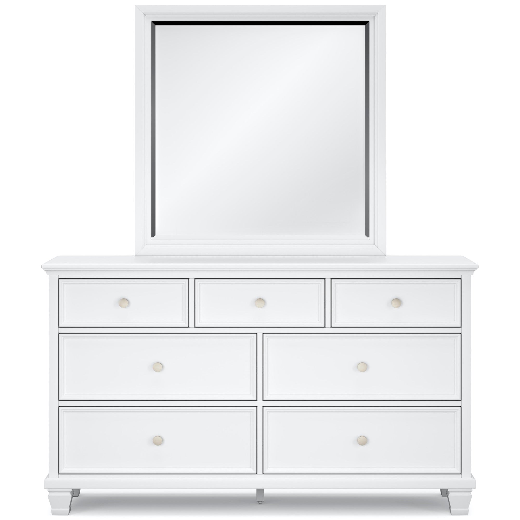 Fortman Dresser & Mirror - Adams Furniture