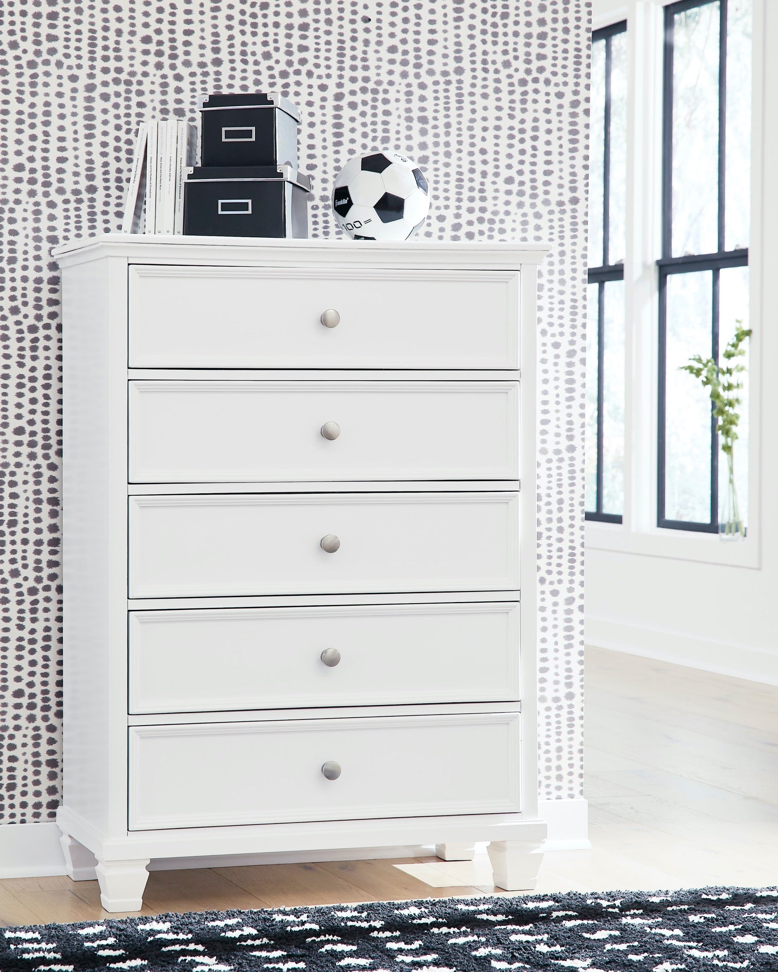 Fortman Twin 5 Piece Bedroom Set - Adams Furniture