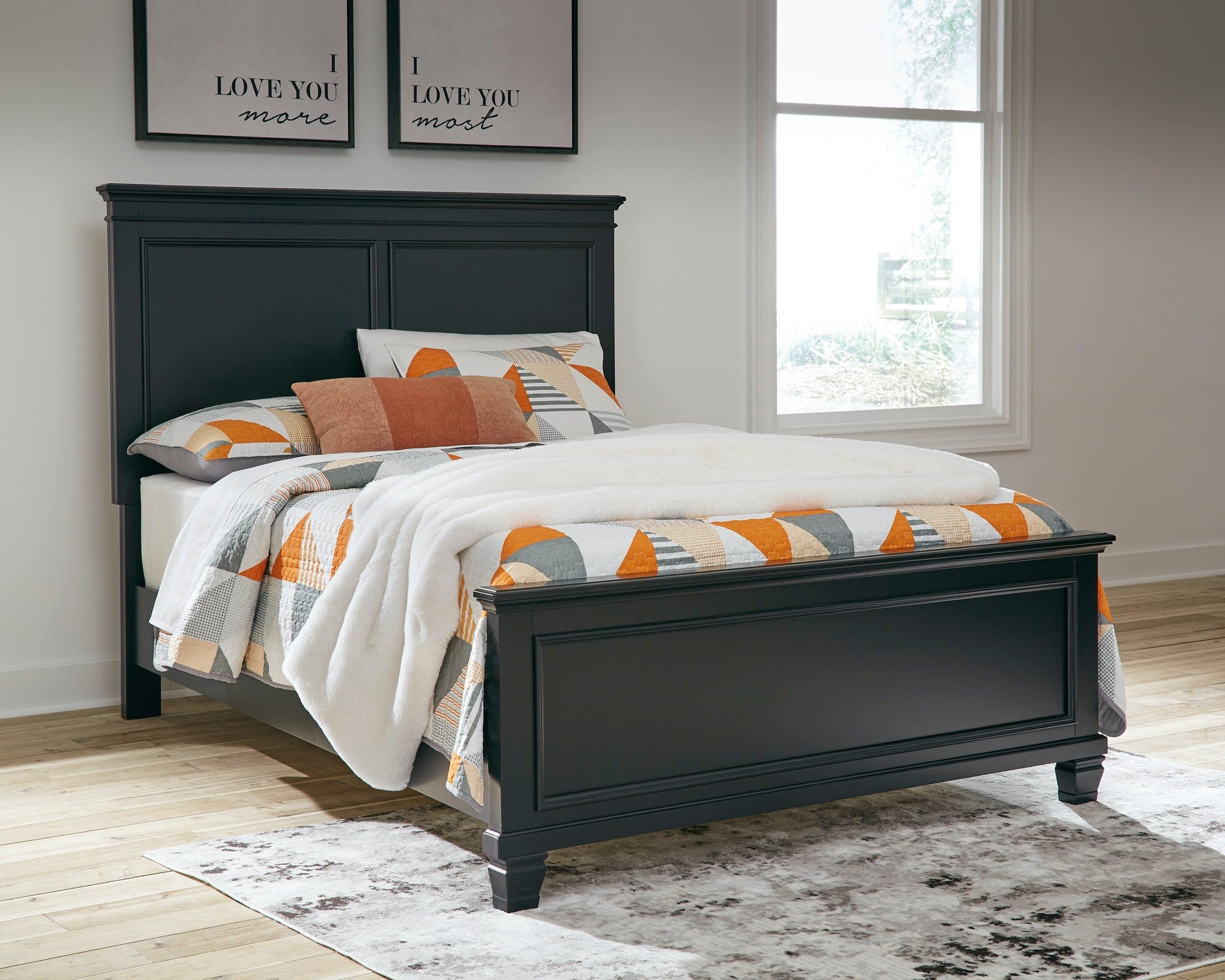 Lanolee Full Panel Bed - Adams Furniture