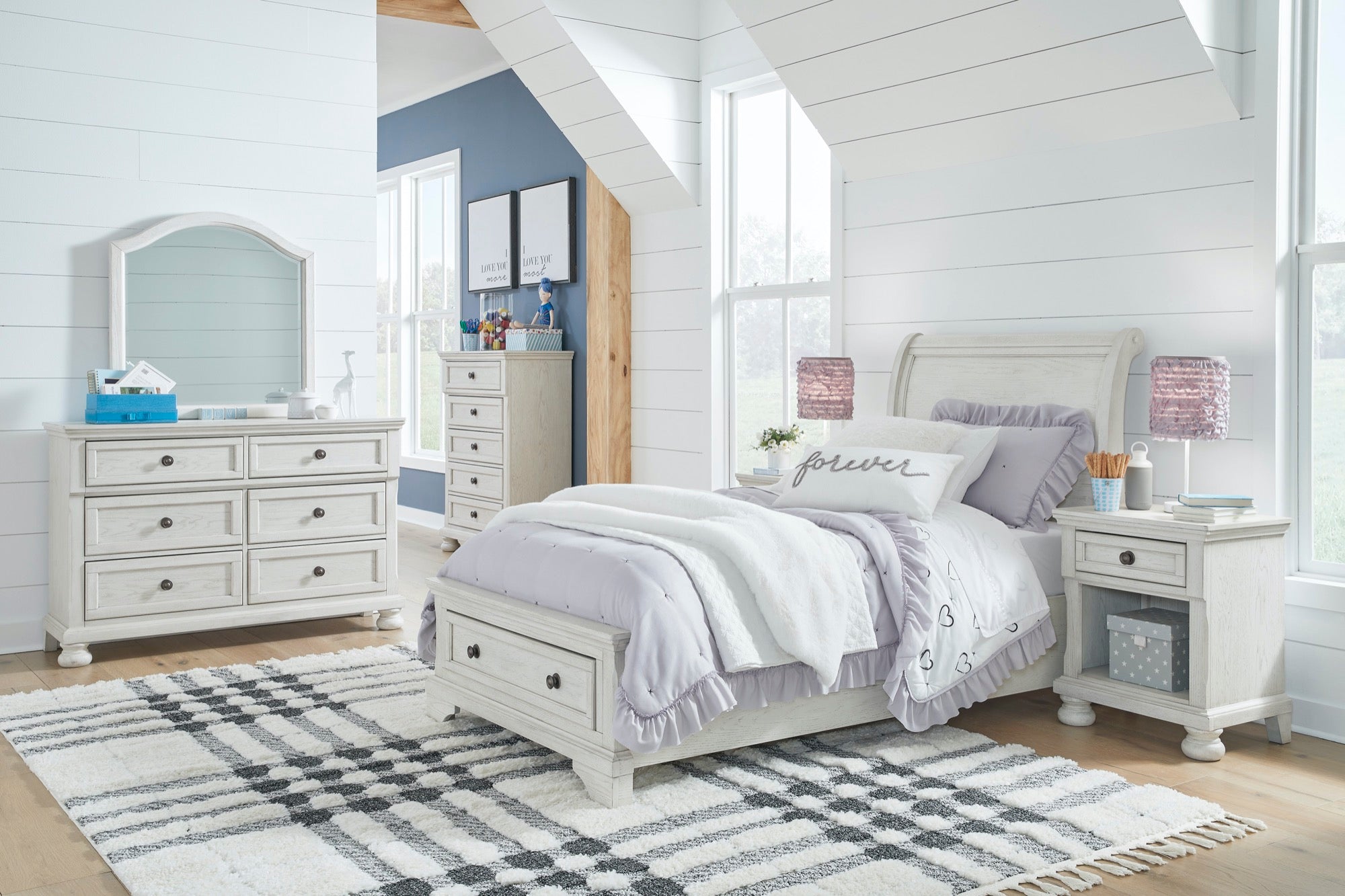 Cameron Twin 5 Piece Bedroom Set