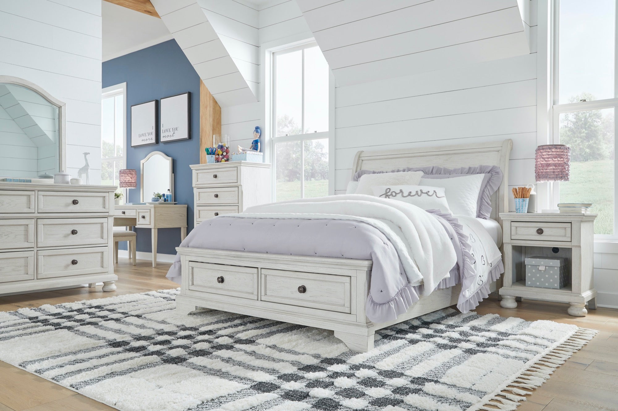 Cameron Full Bed - Adams Furniture