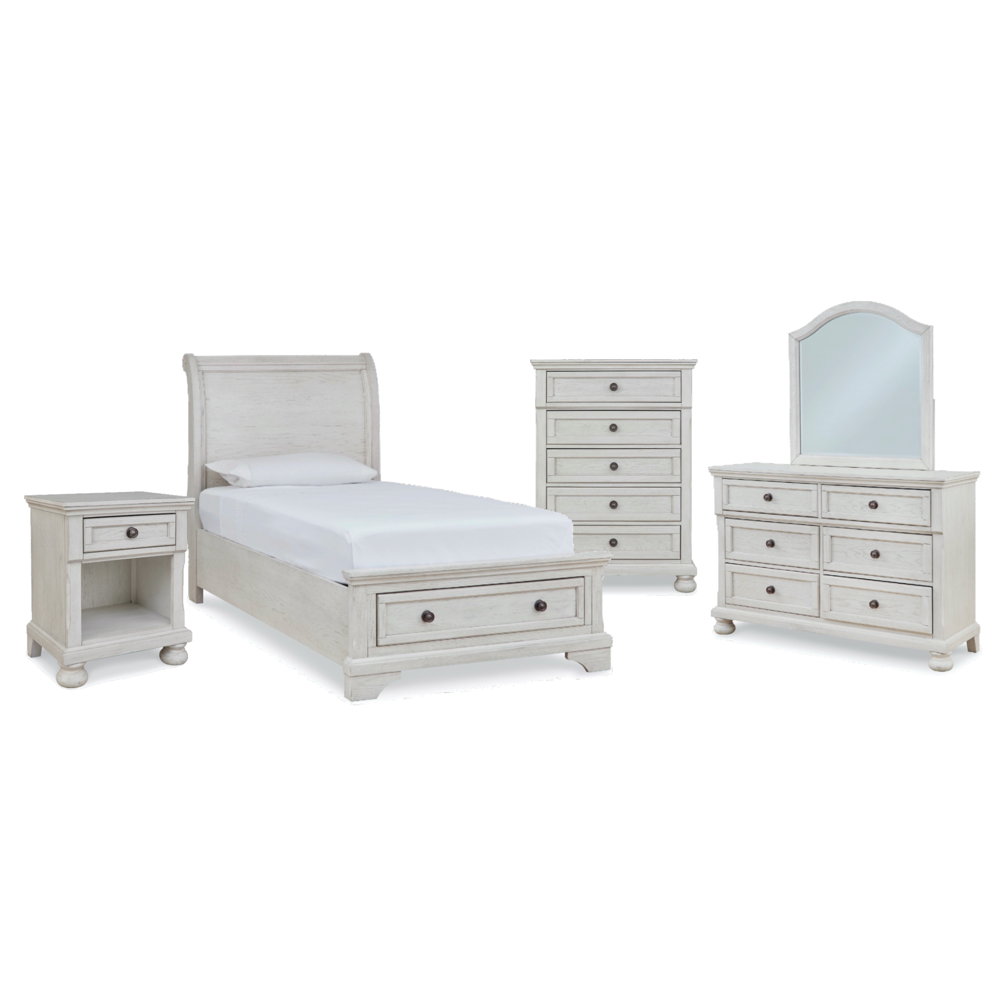Cameron Twin 5 Piece Bedroom Set
