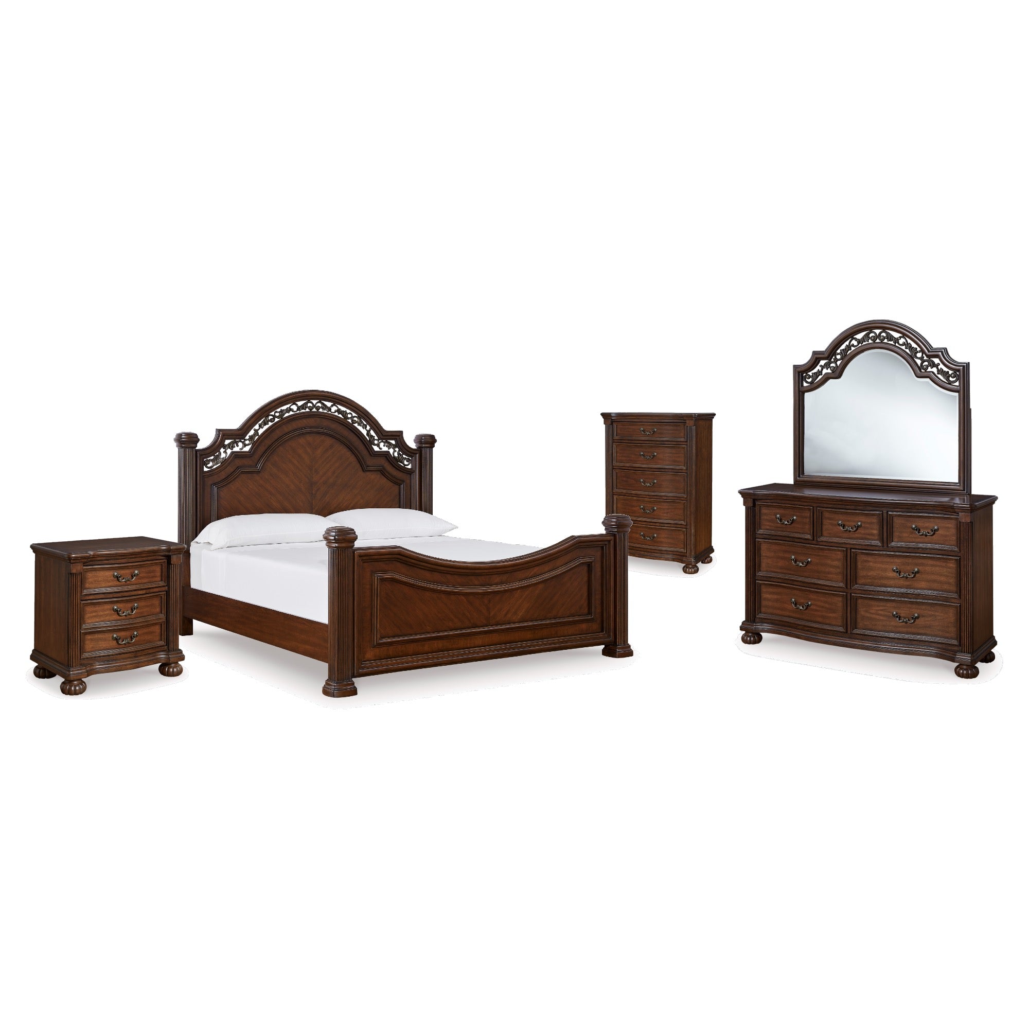 Lavinton King 5 Piece Bedroom Set - Adams Furniture