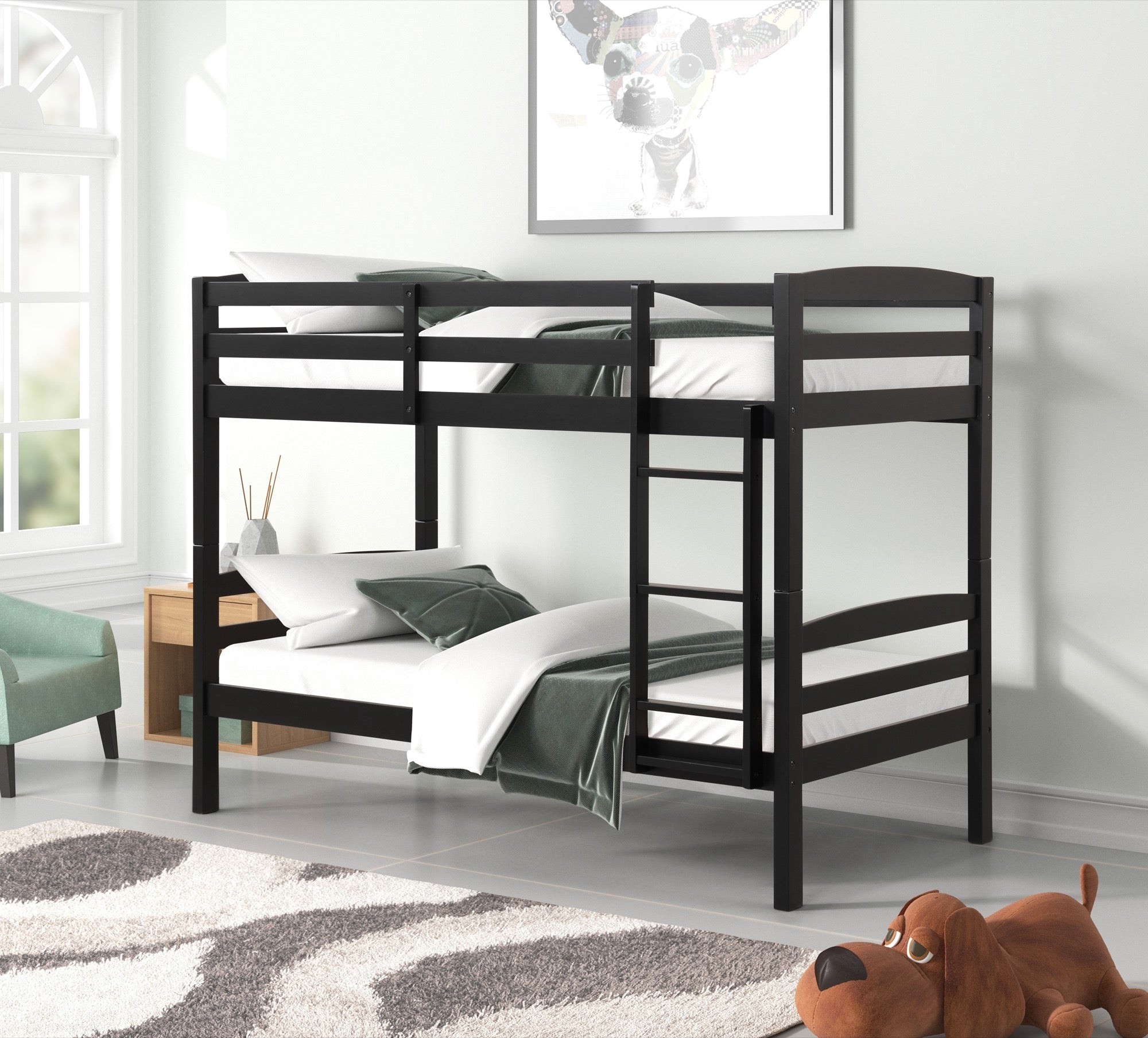 Berlin Twin over Twin Bunk Bed - Adams Furniture