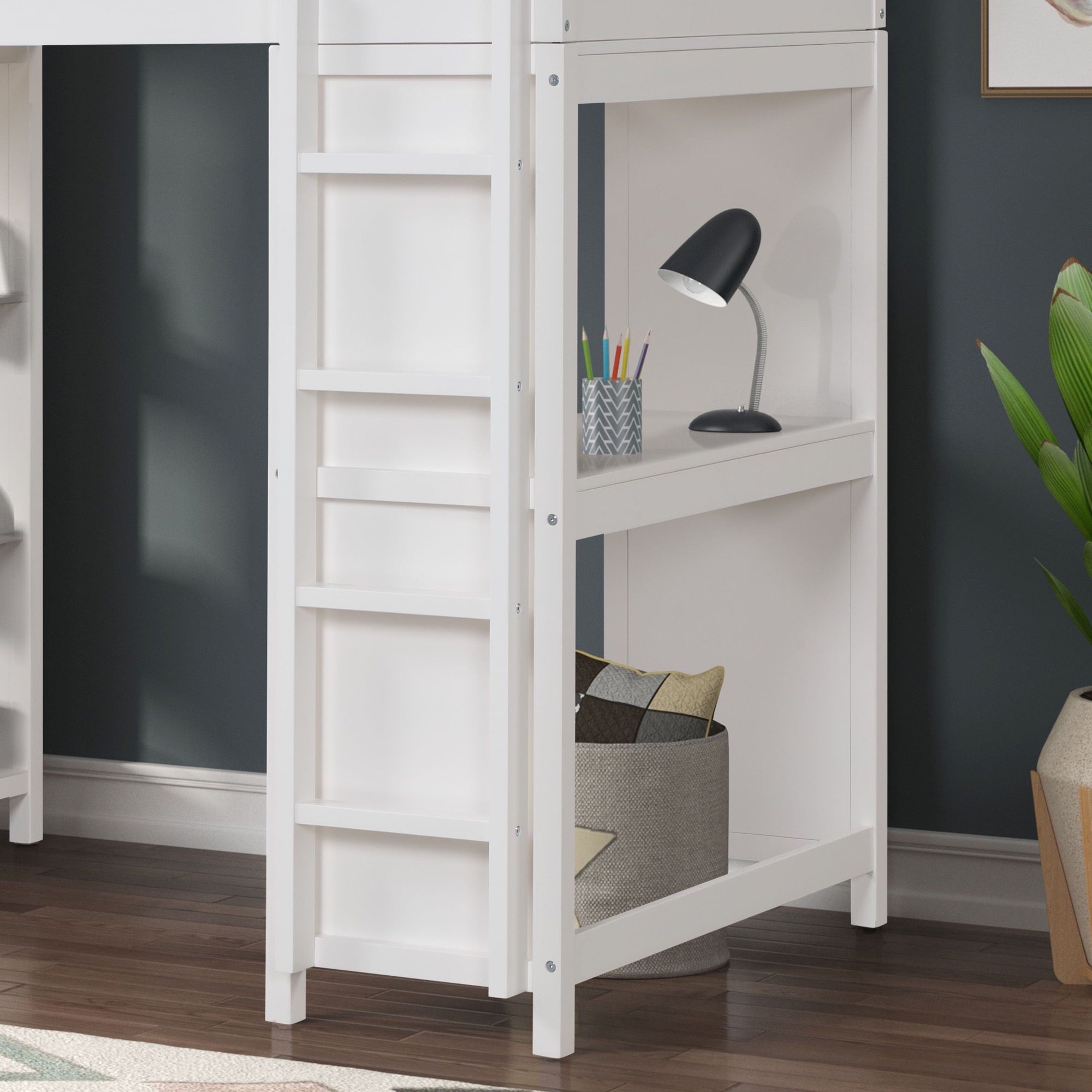 Paris Twin Loft Bed - Adams Furniture