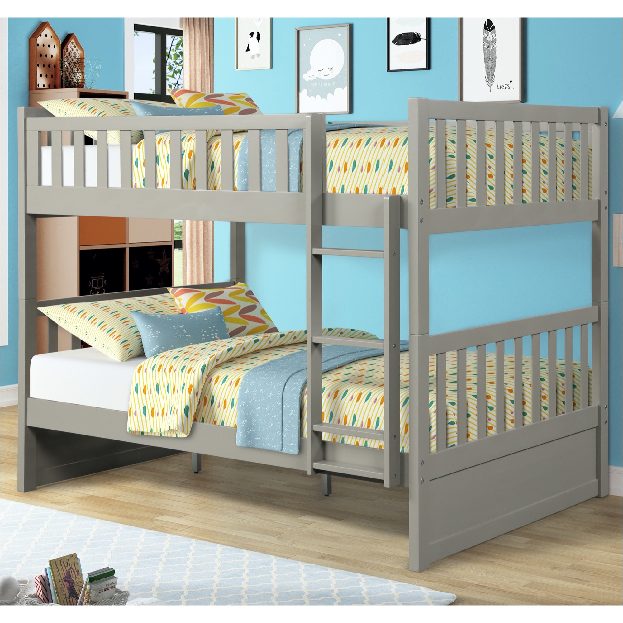 Madrid Full over Full Bunk Bed - Adams Furniture