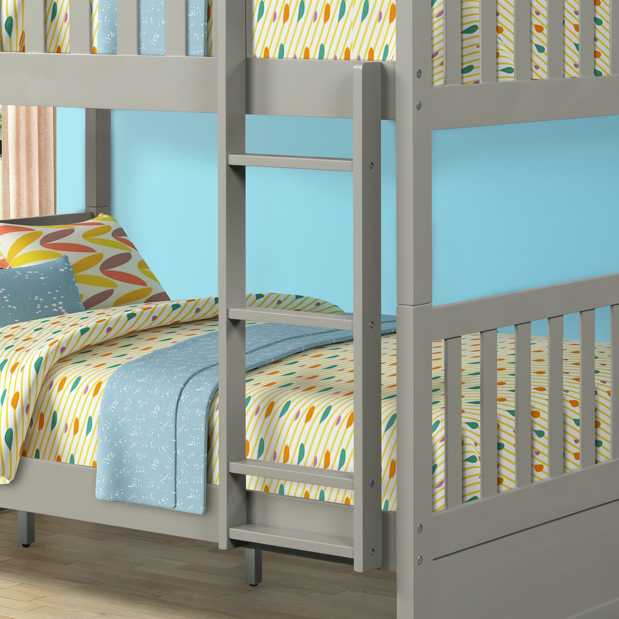 Madrid Full over Full Bunk Bed - Adams Furniture
