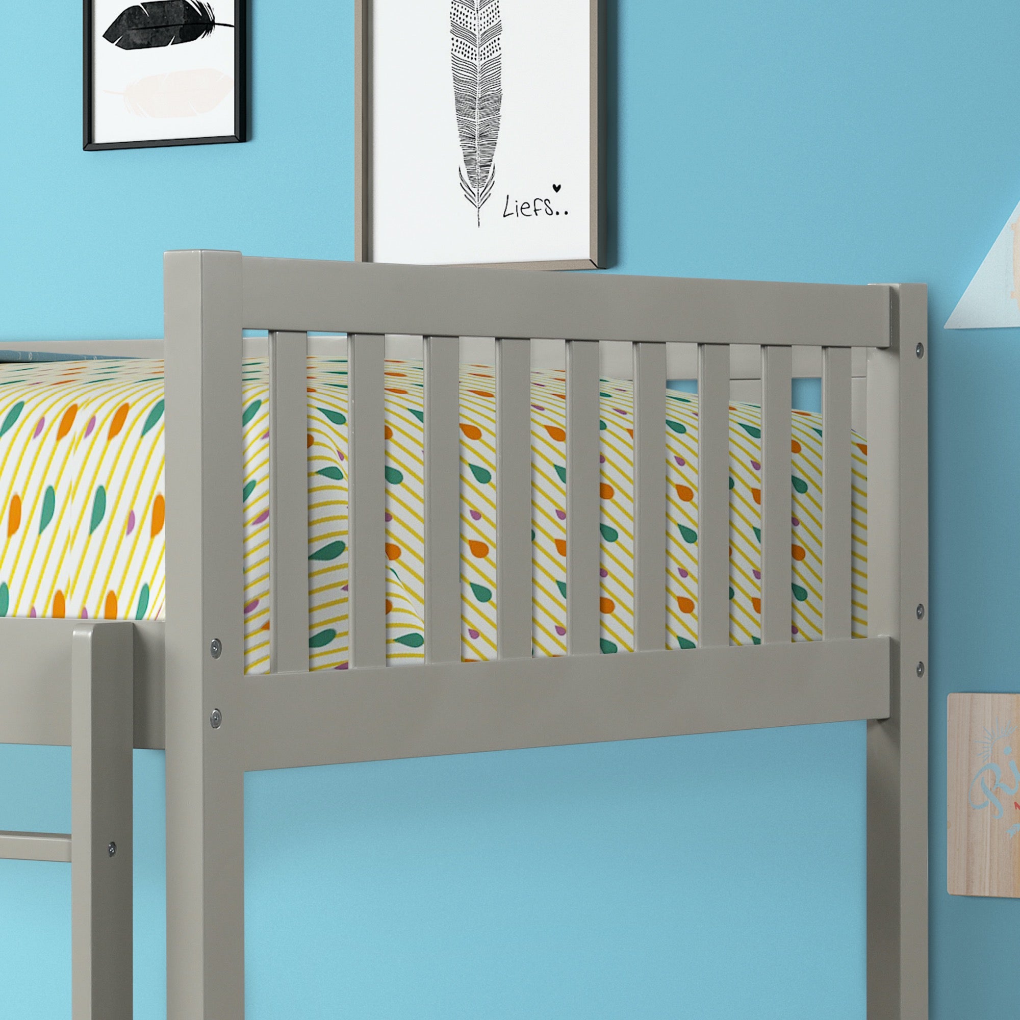 Madrid Full over Full Bunk Bed - Adams Furniture