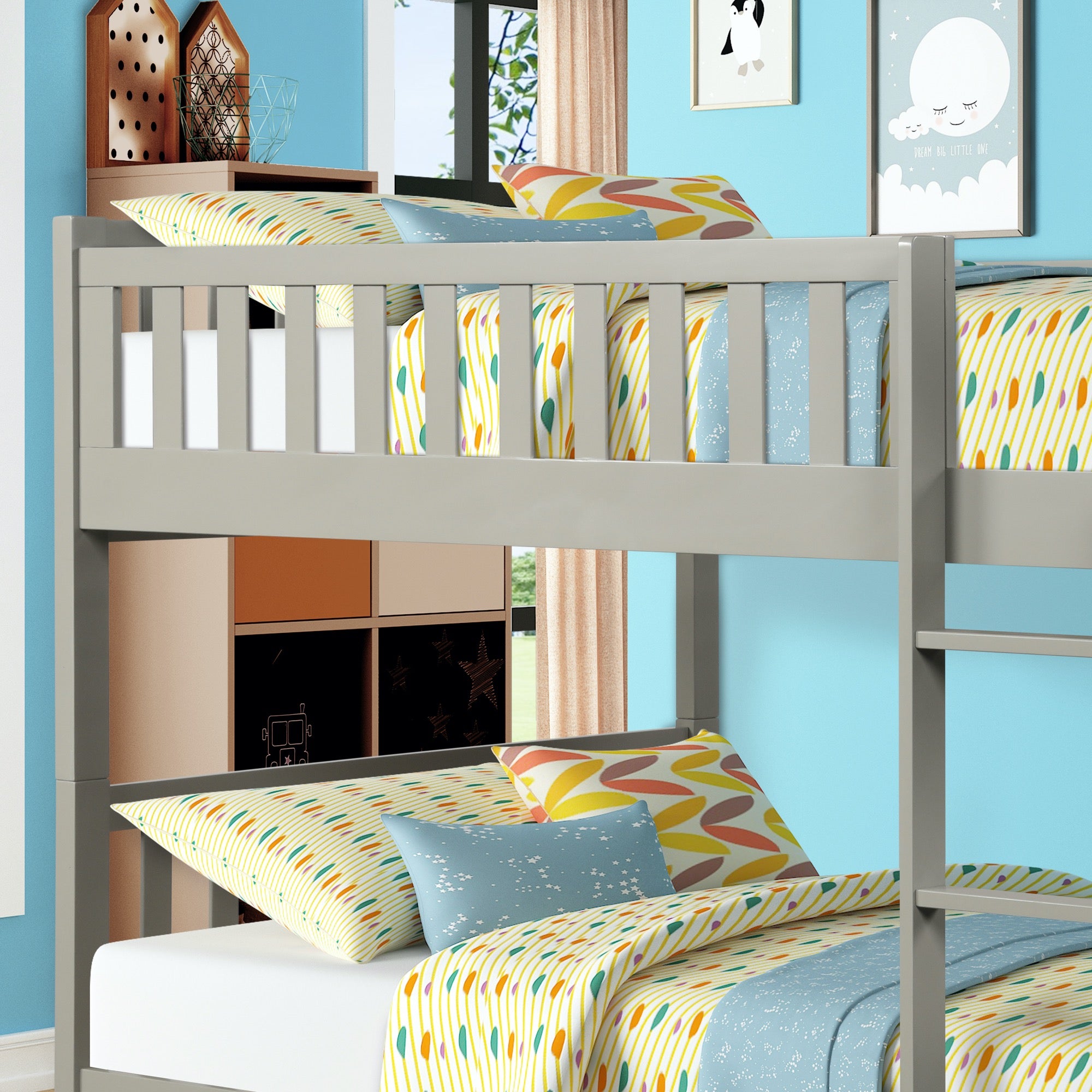 Madrid Full over Full Bunk Bed - Adams Furniture
