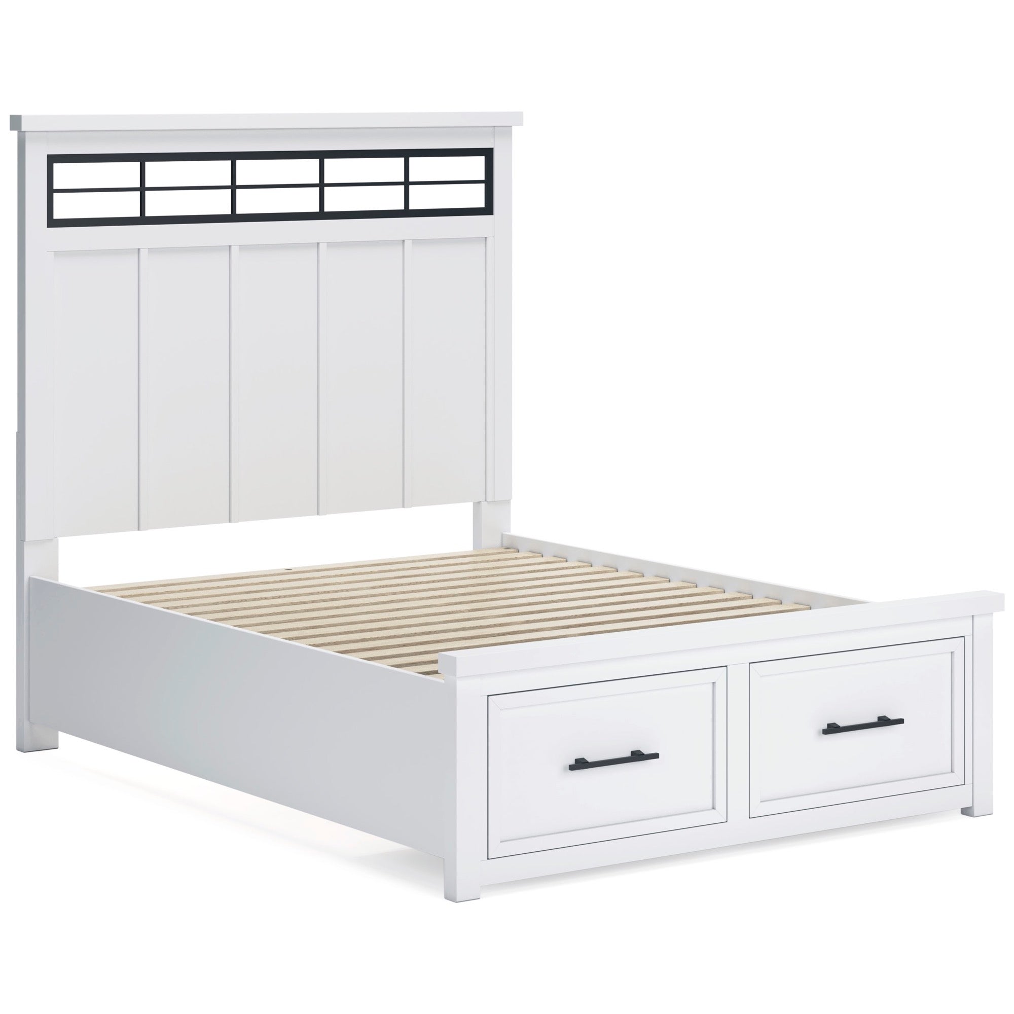 Asher Queen Storage Bed - Adams Furniture