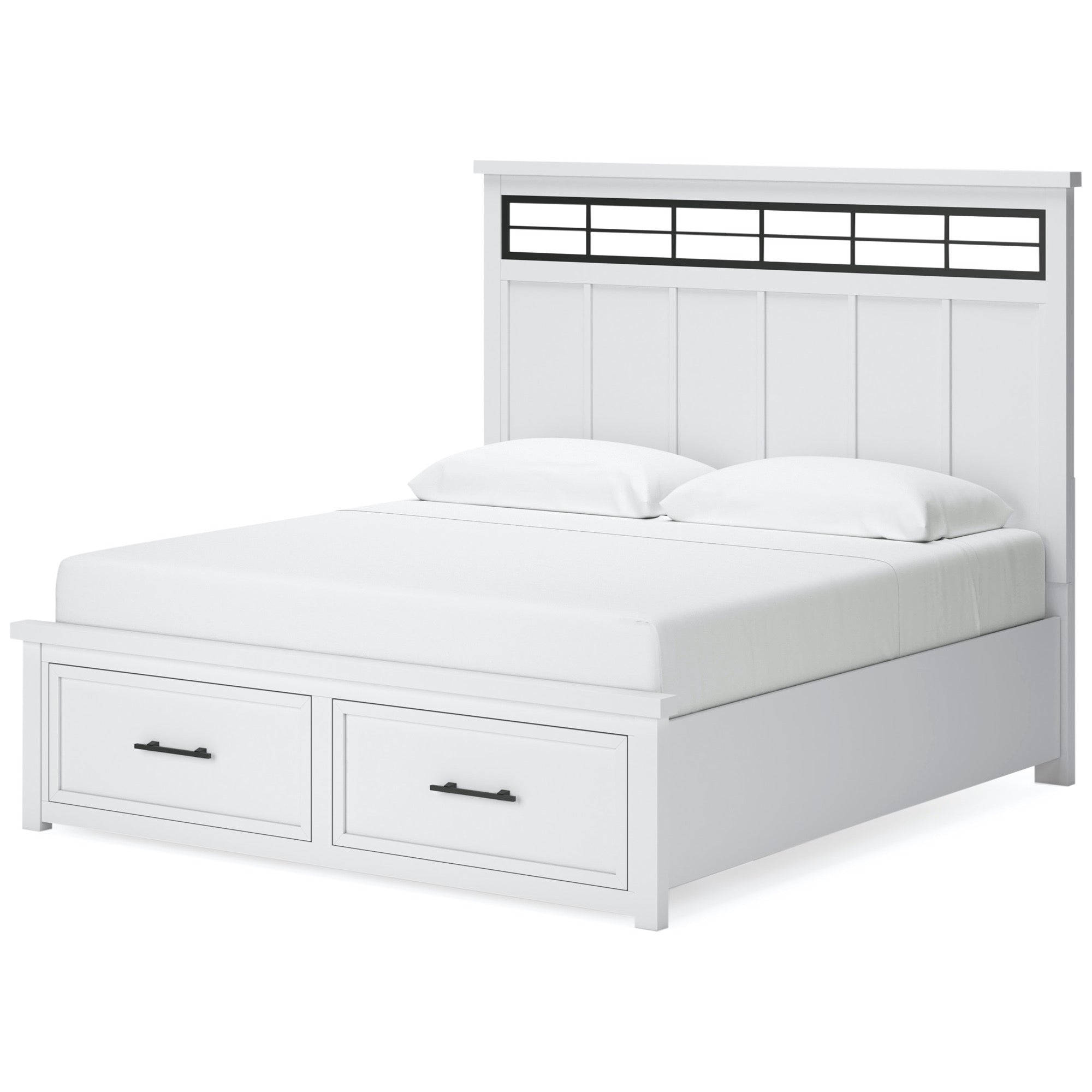 Asher King Storage Bed - Adams Furniture
