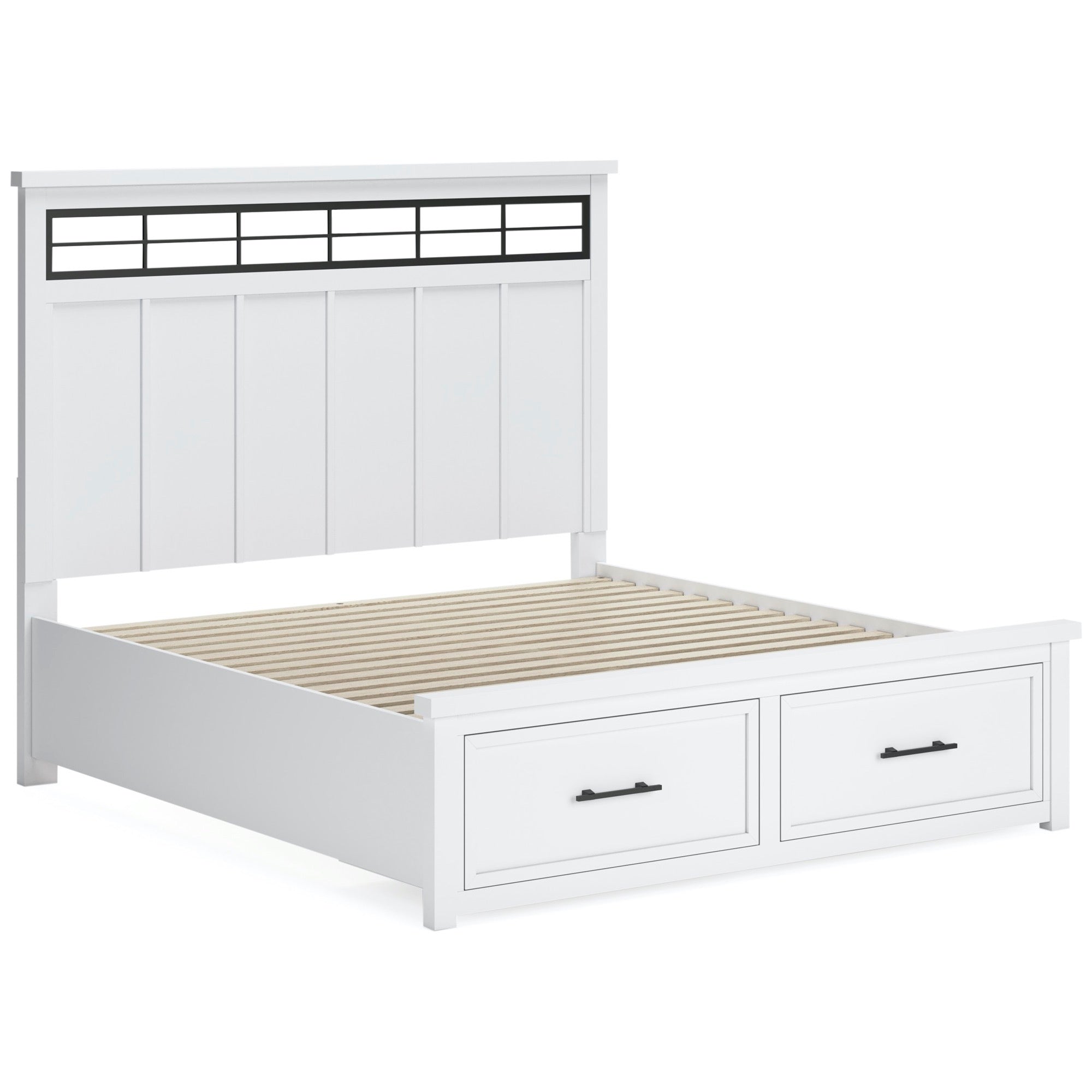Asher King Storage Bed - Adams Furniture