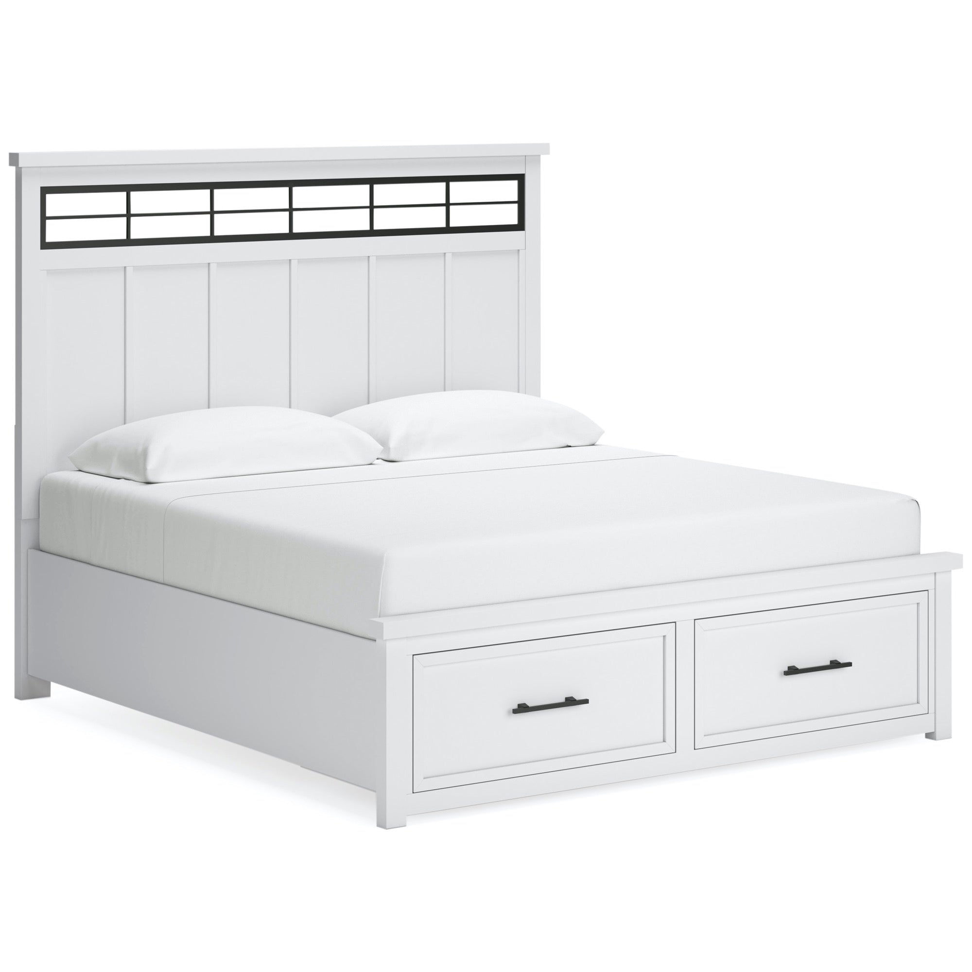 Asher King Storage Bed - Adams Furniture