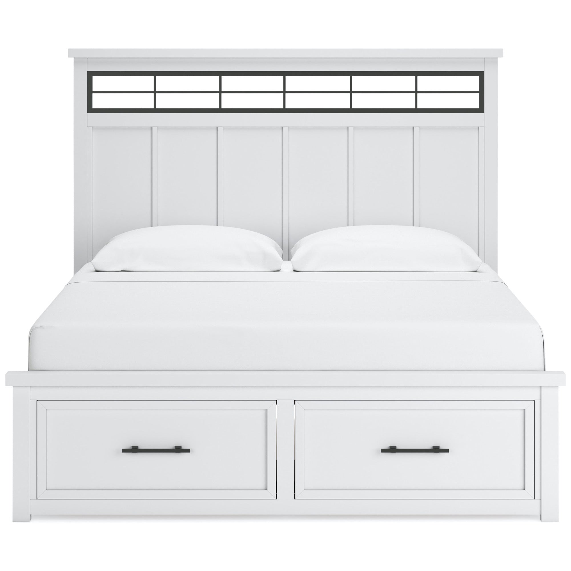 Asher King Storage Bed - Adams Furniture