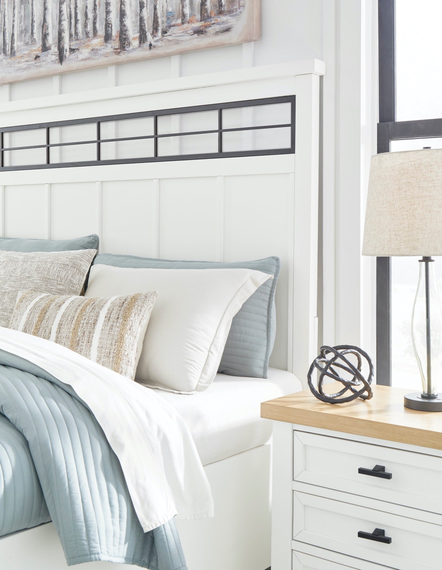 Asher King Storage Bed - Adams Furniture
