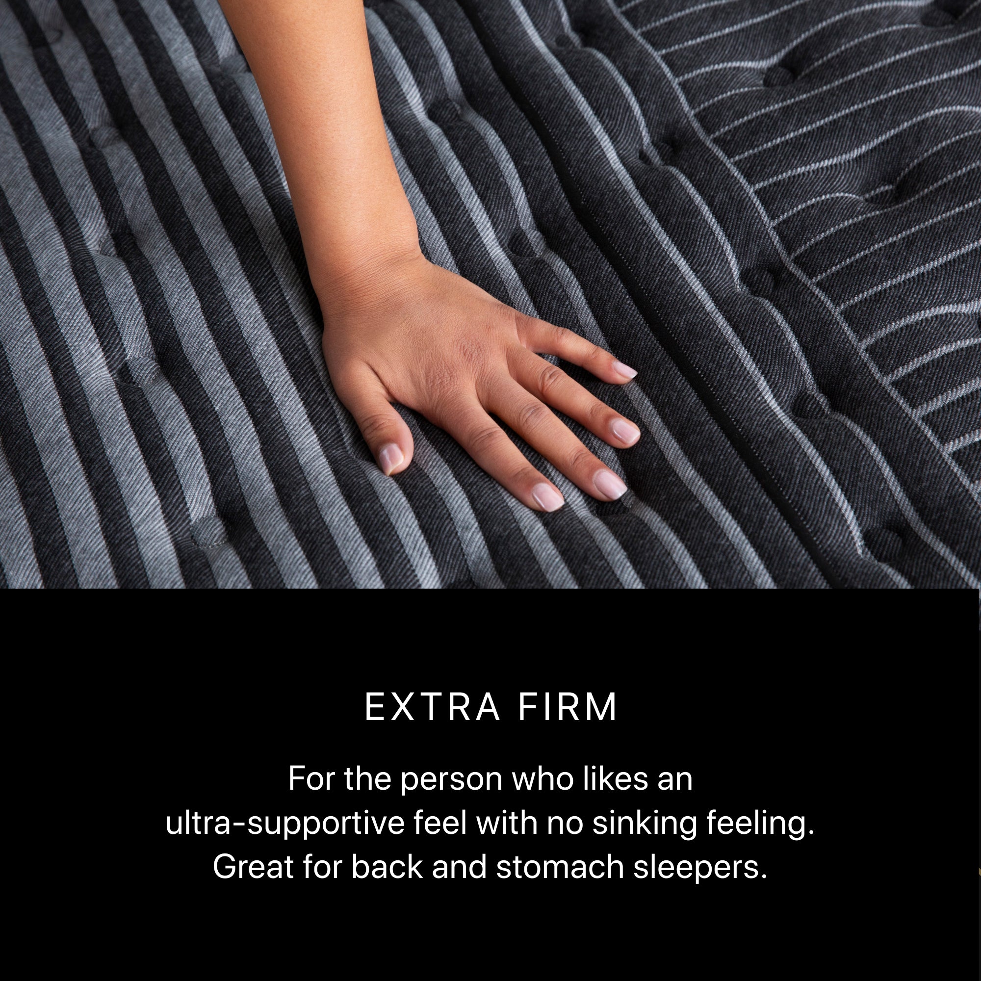 Beautyrest Black Series One Extra Firm King Mattress - Adams Furniture