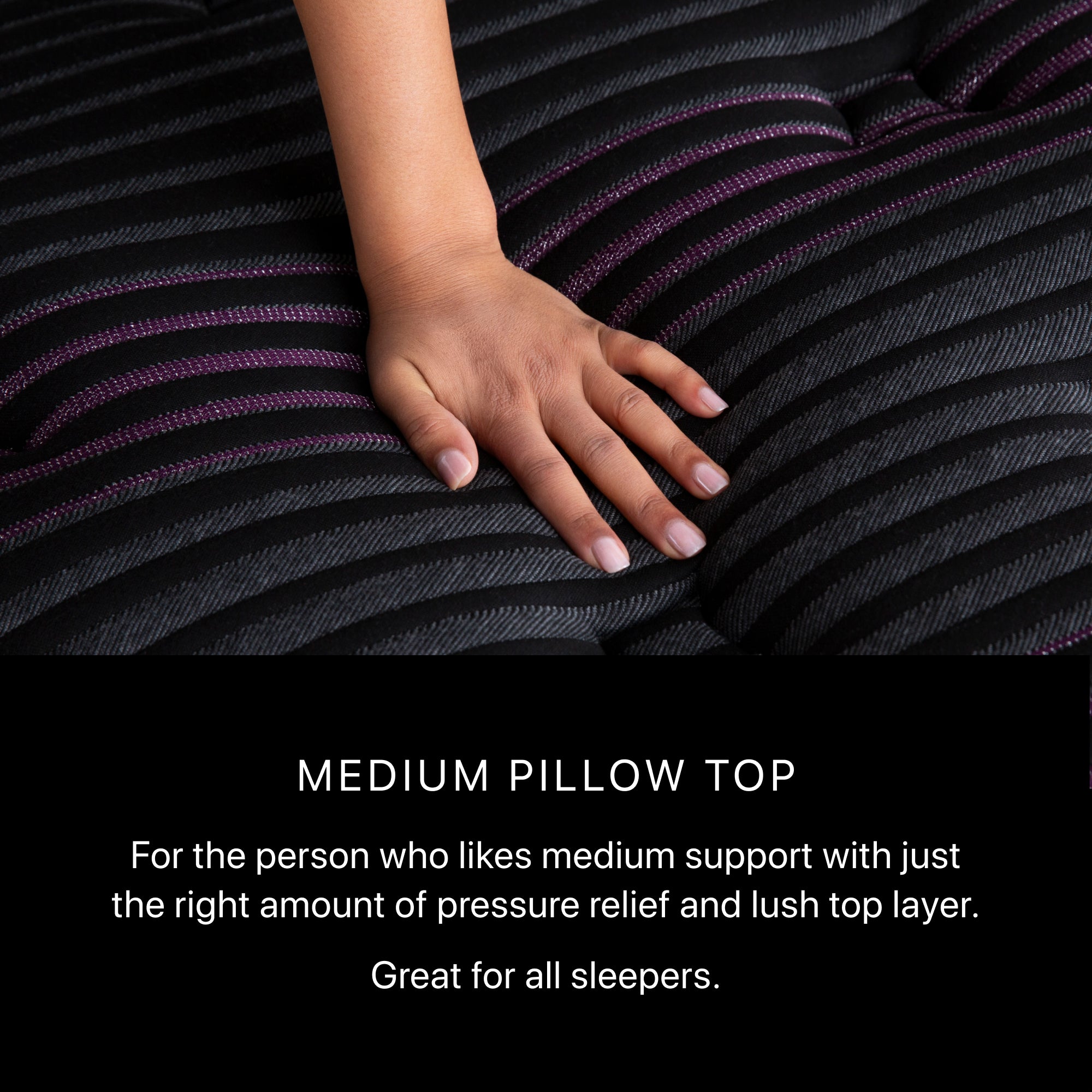 Beautyrest Black Series Two Medium Pillow Top King Mattress - Adams Furniture