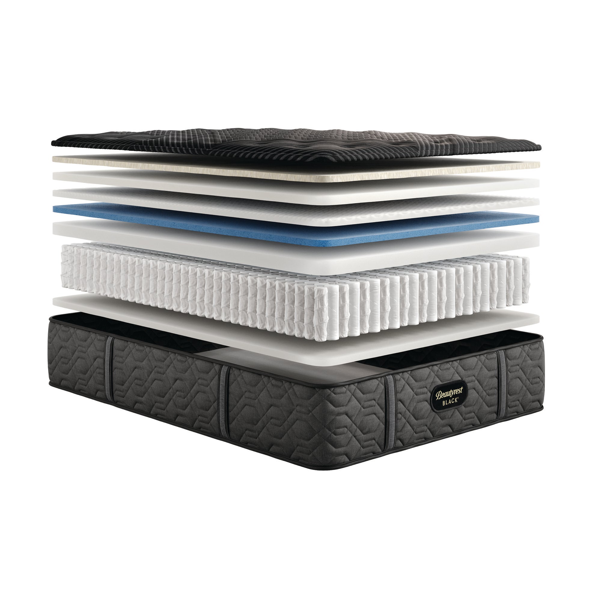 Beautyrest Black Series One Medium Firm King Mattress - Adams Furniture