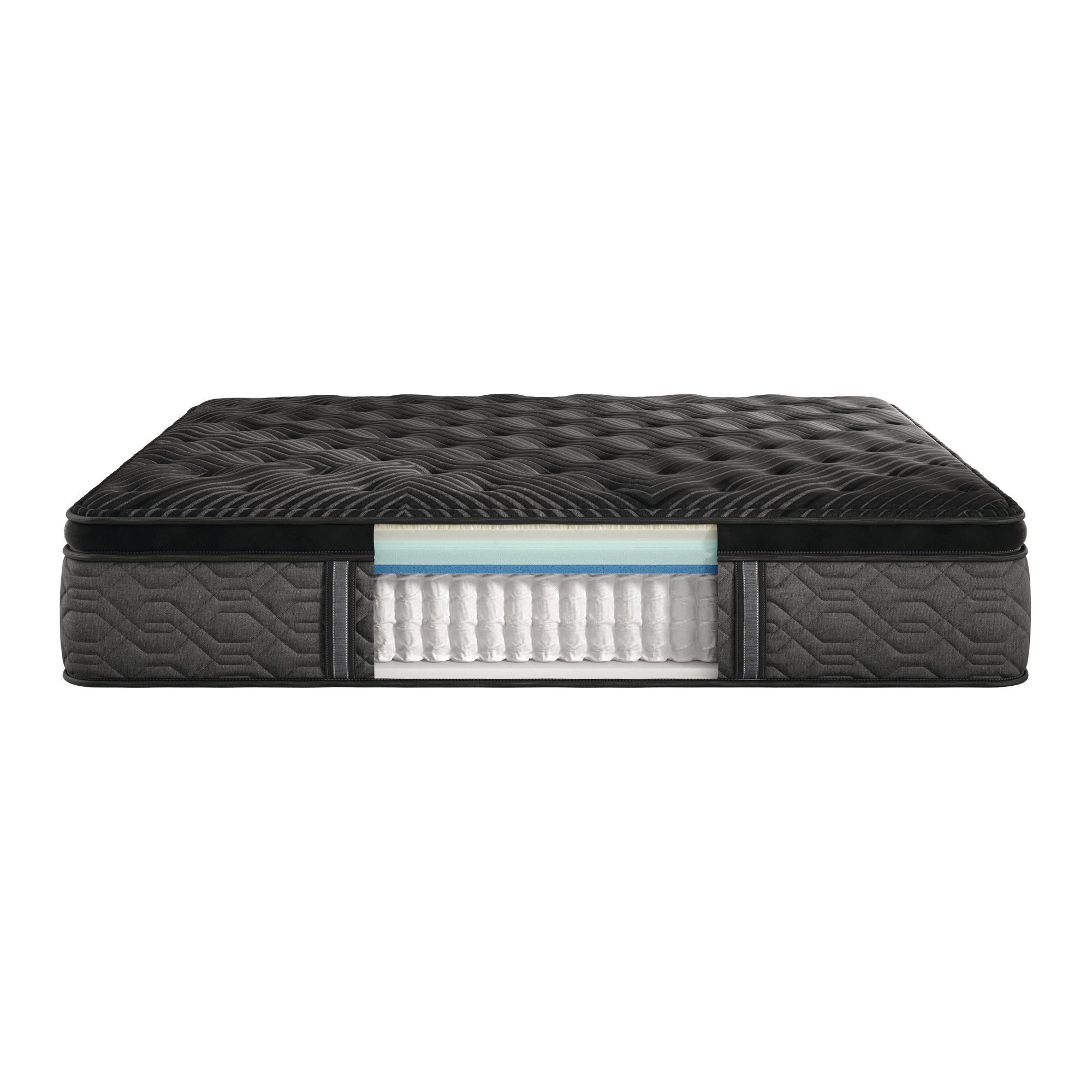 Beautyrest Black Series One Plush Pillow Top King Mattress - Adams Furniture