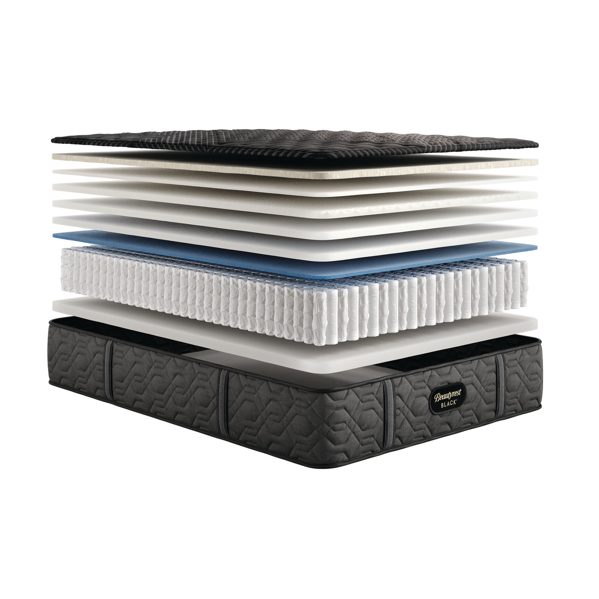 Beautyrest Black Series One Extra Firm King Mattress - Adams Furniture