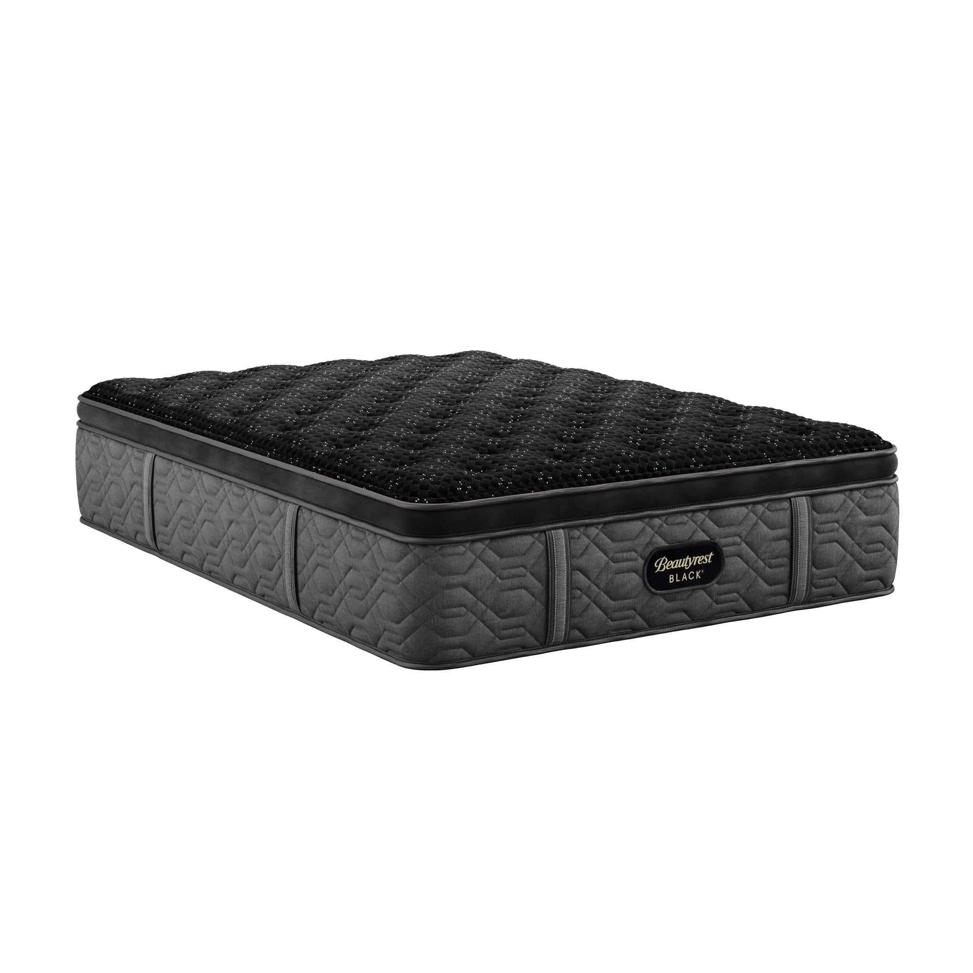 Beautyrest Black Series Three Plush Pillow Top King Mattress - Adams Furniture