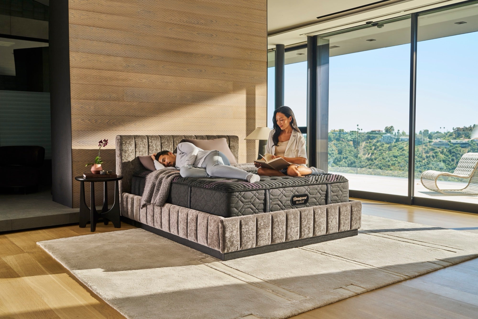 Beautyrest Black Series Two Firm King Mattress - Adams Furniture