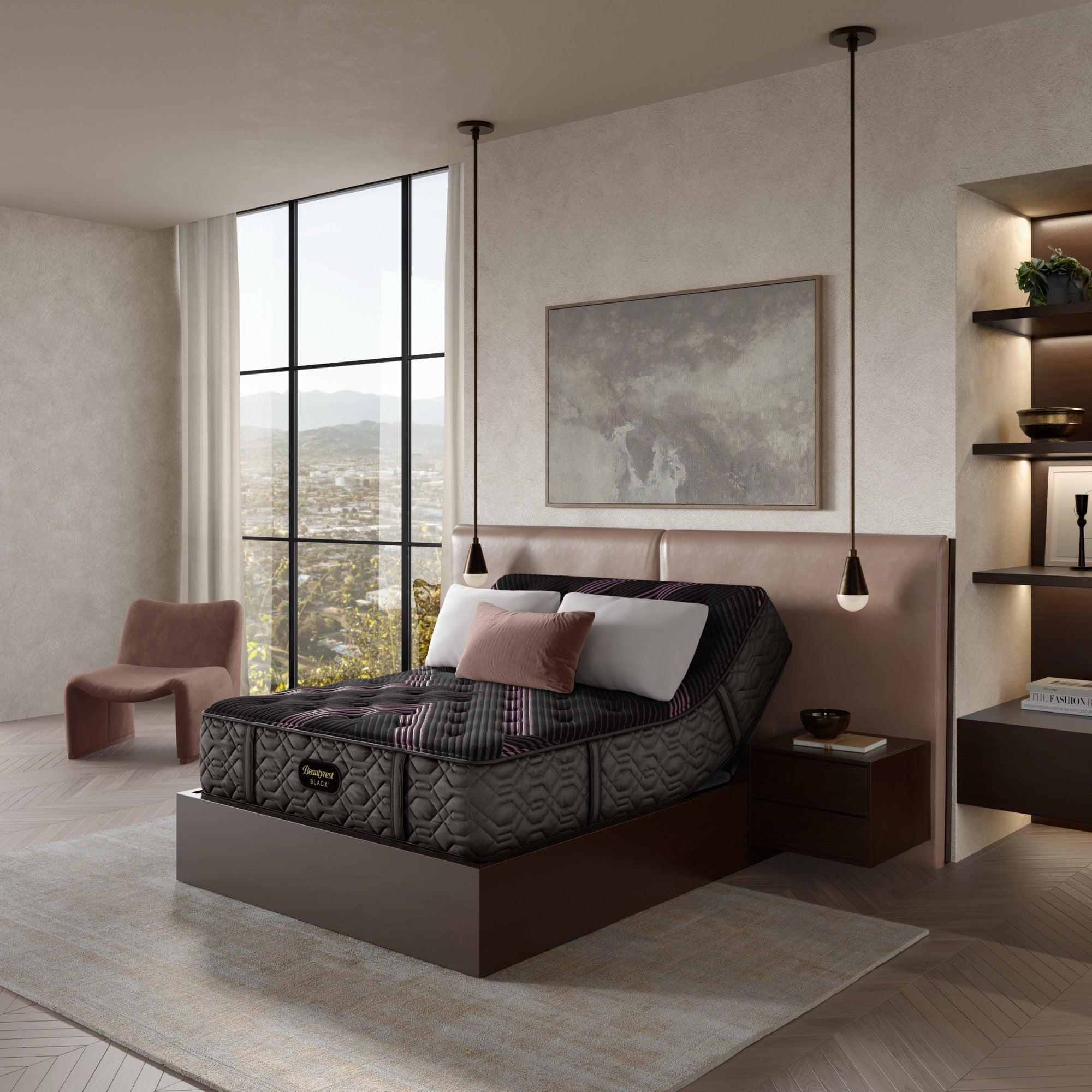Beautyrest Black Series Two Medium Firm King Mattress - Adams Furniture