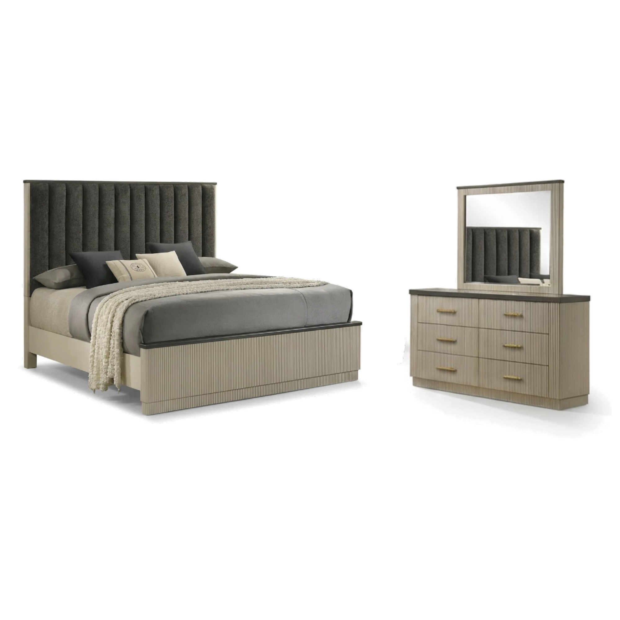 Victoria Queen 3 Piece Bedroom Set - Adams Furniture