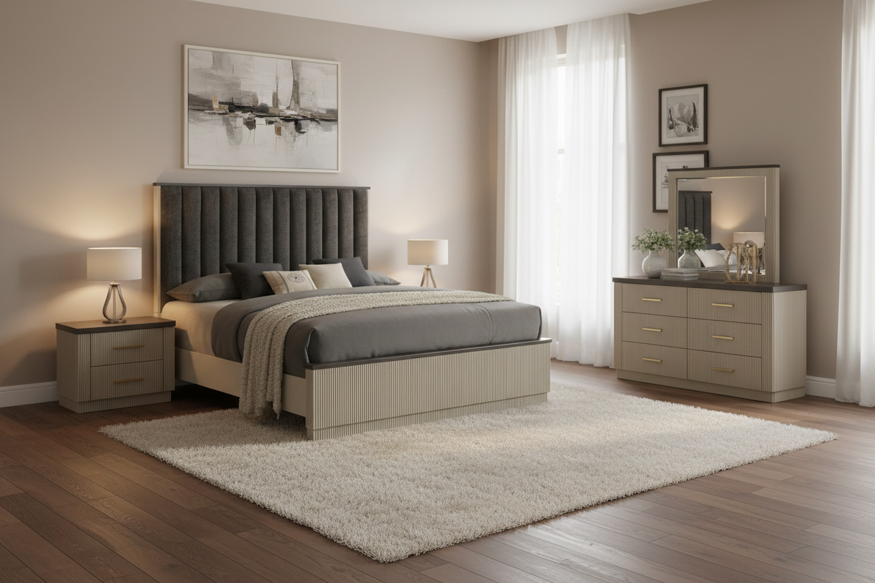 Victoria Queen 3 Piece Bedroom Set