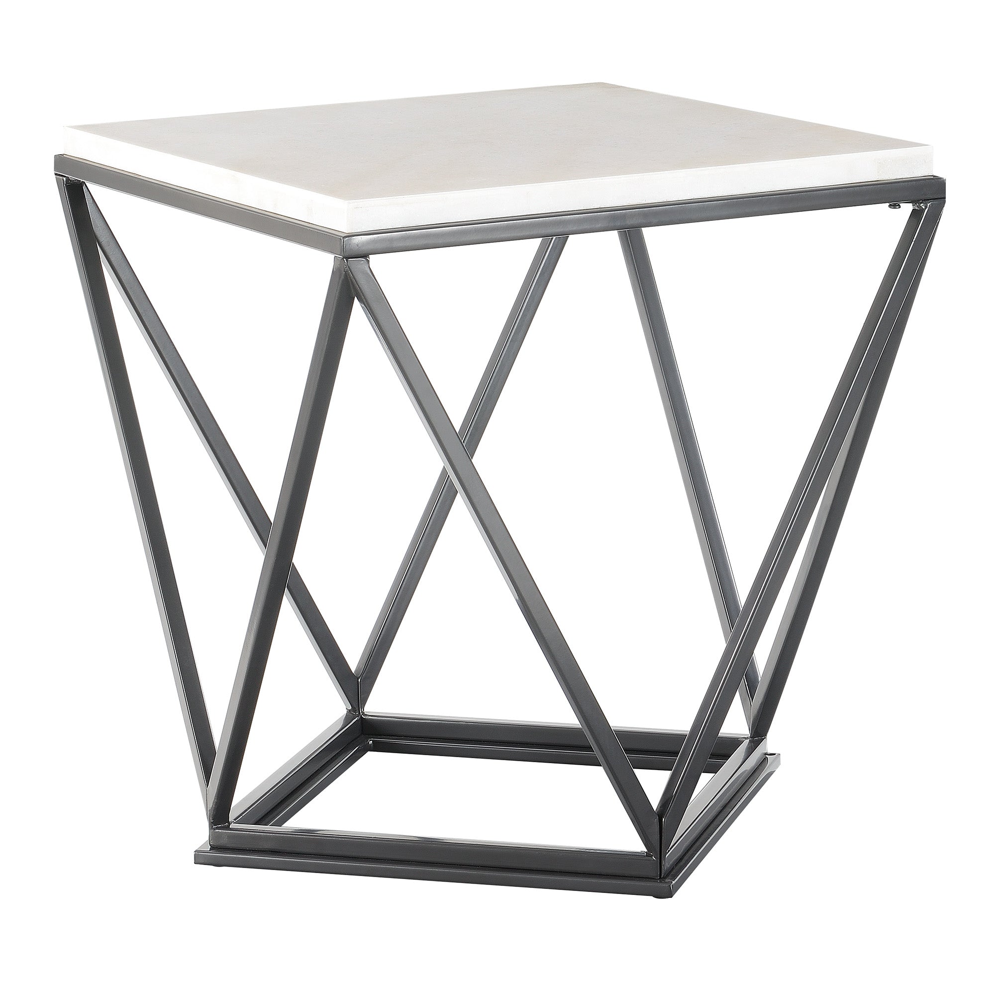 Riko End Table W/ Metal Leg - Adams Furniture