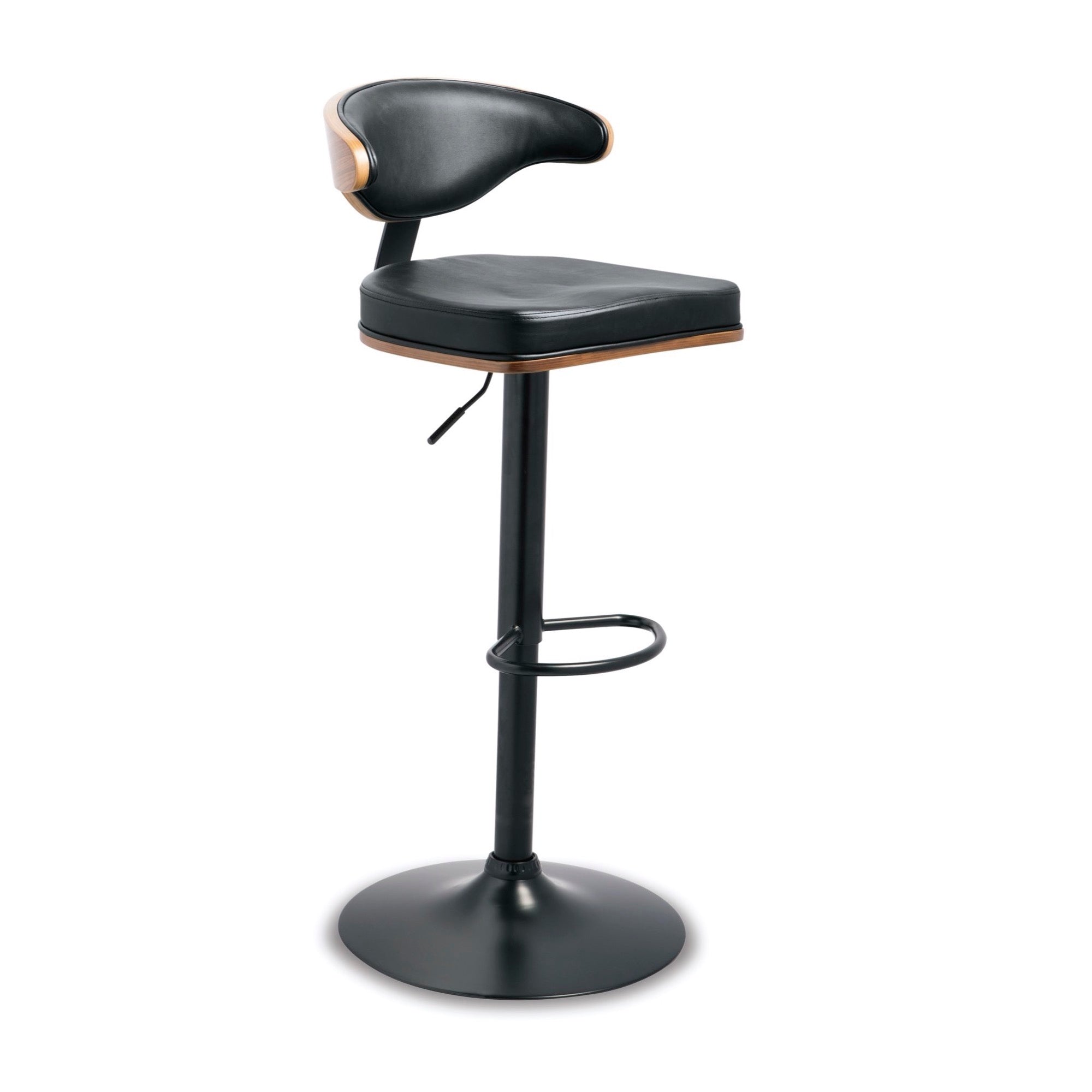 Tall Upholstered Swivel Barstool - Adams Furniture
