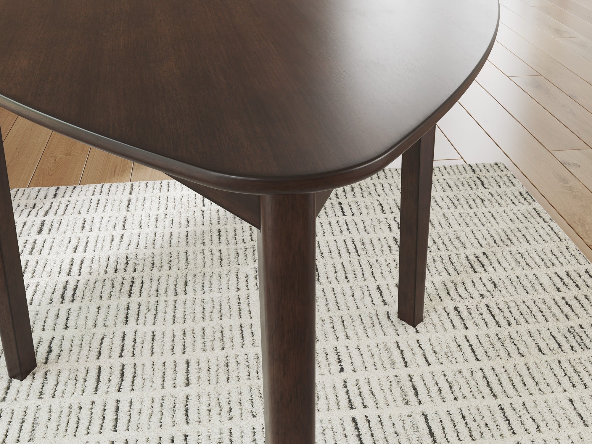 Jayla Triangular Table - Adams Furniture