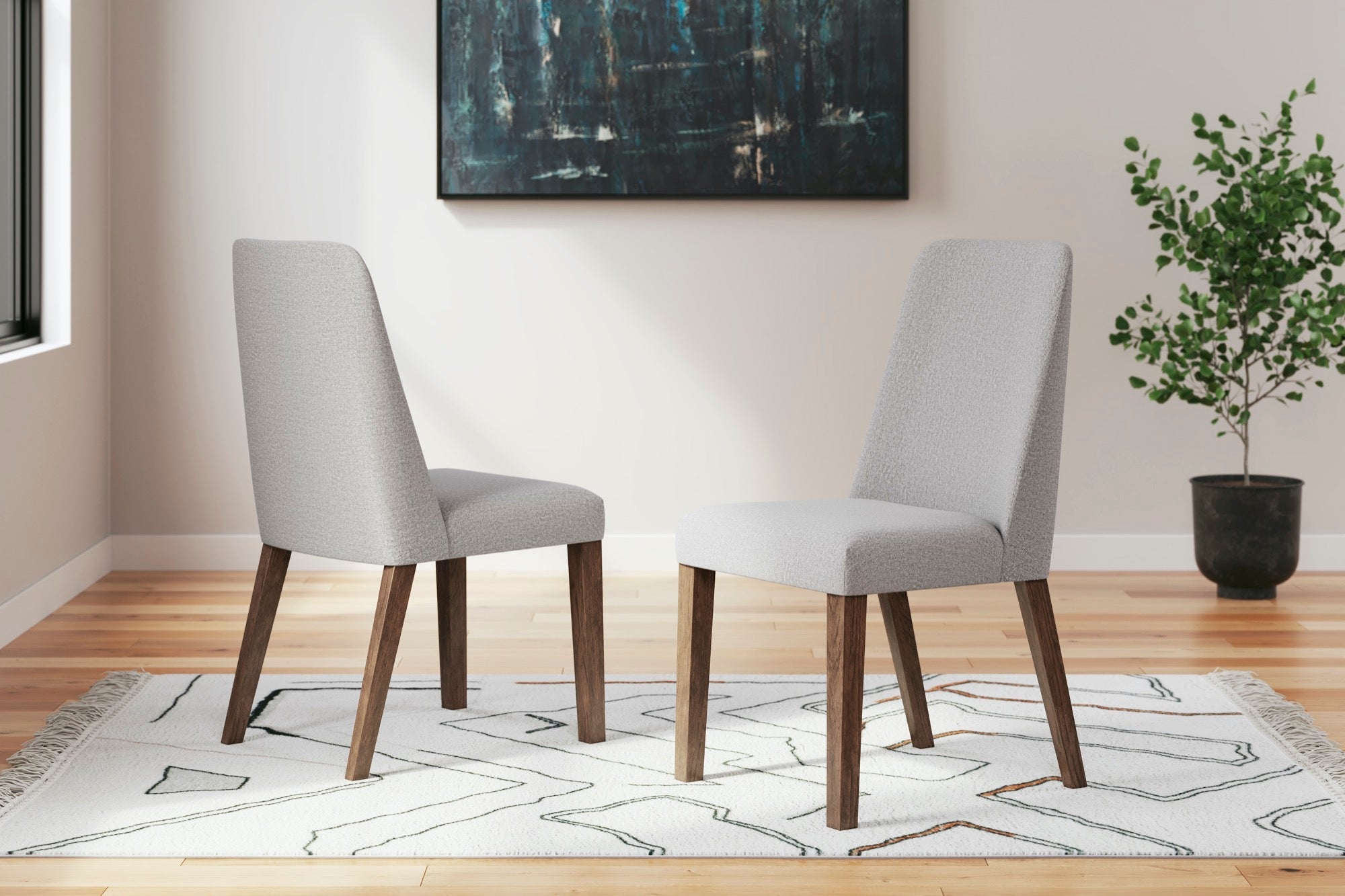 Lyncott 7 Piece Dining Set - Adams Furniture