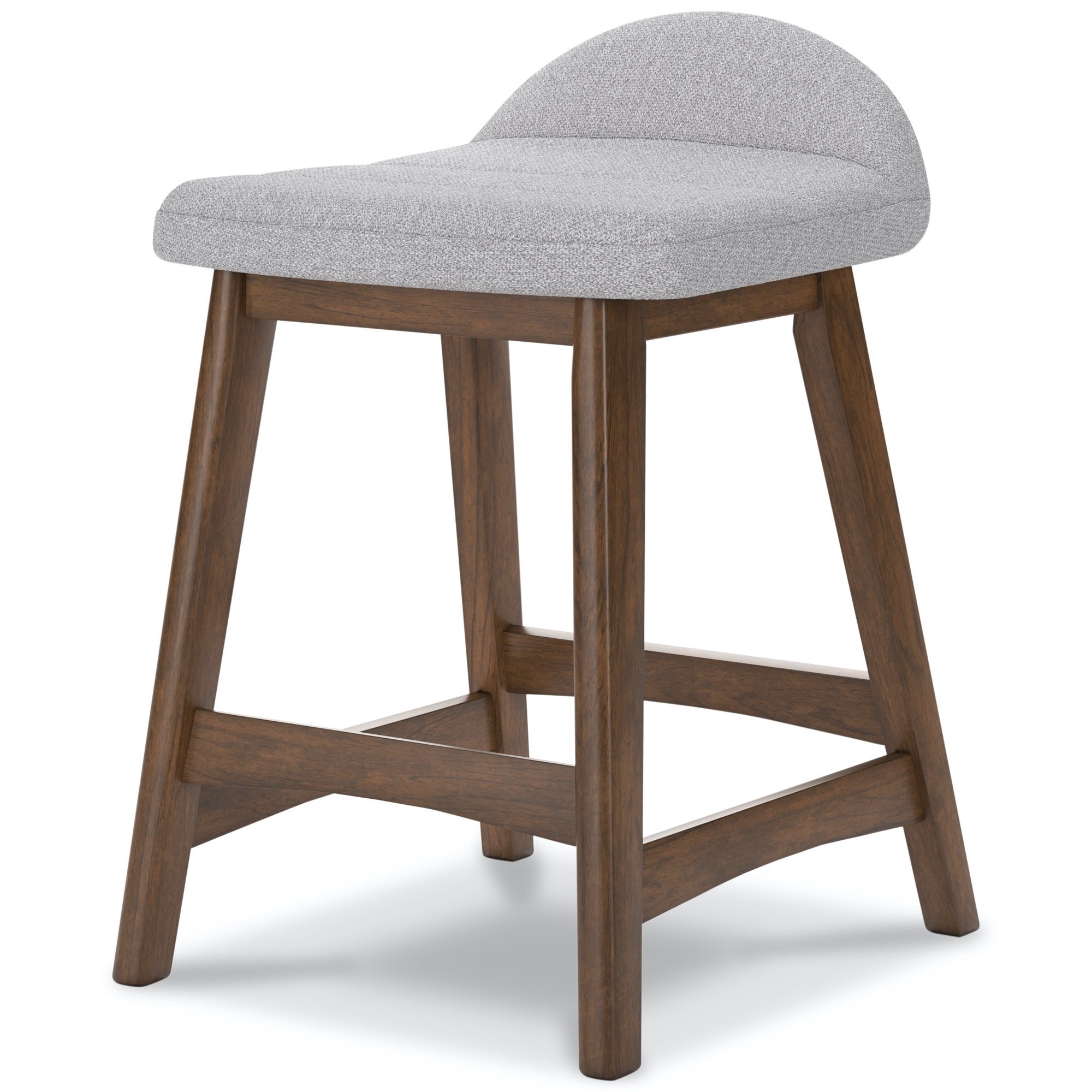 Lyncott Grey Counter Height Bar Stool (Set of 2) - Adams Furniture