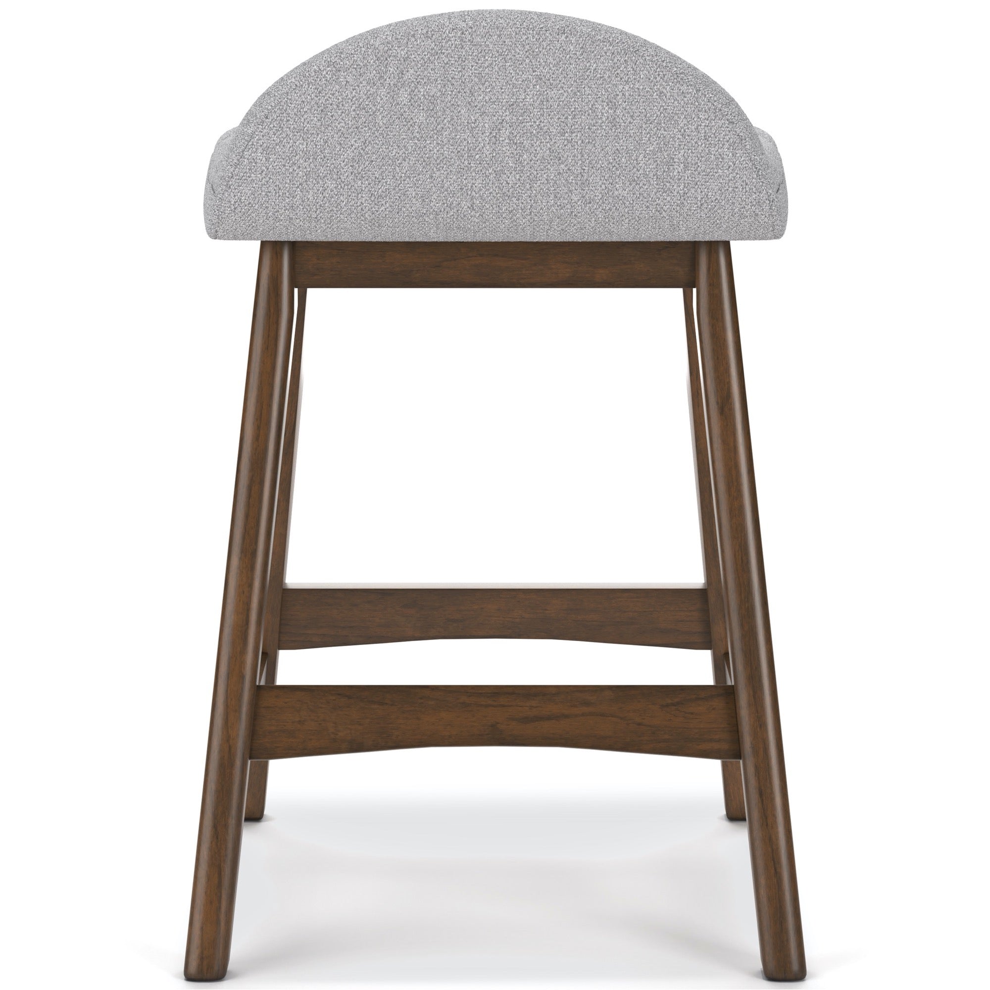 Lyncott Grey Counter Height Bar Stool (Set of 2) - Adams Furniture