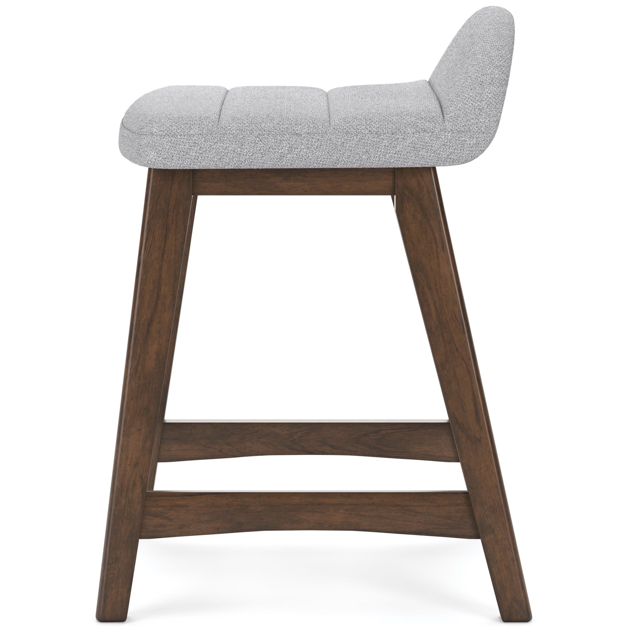 Lyncott Grey Counter Height Bar Stool (Set of 2) - Adams Furniture