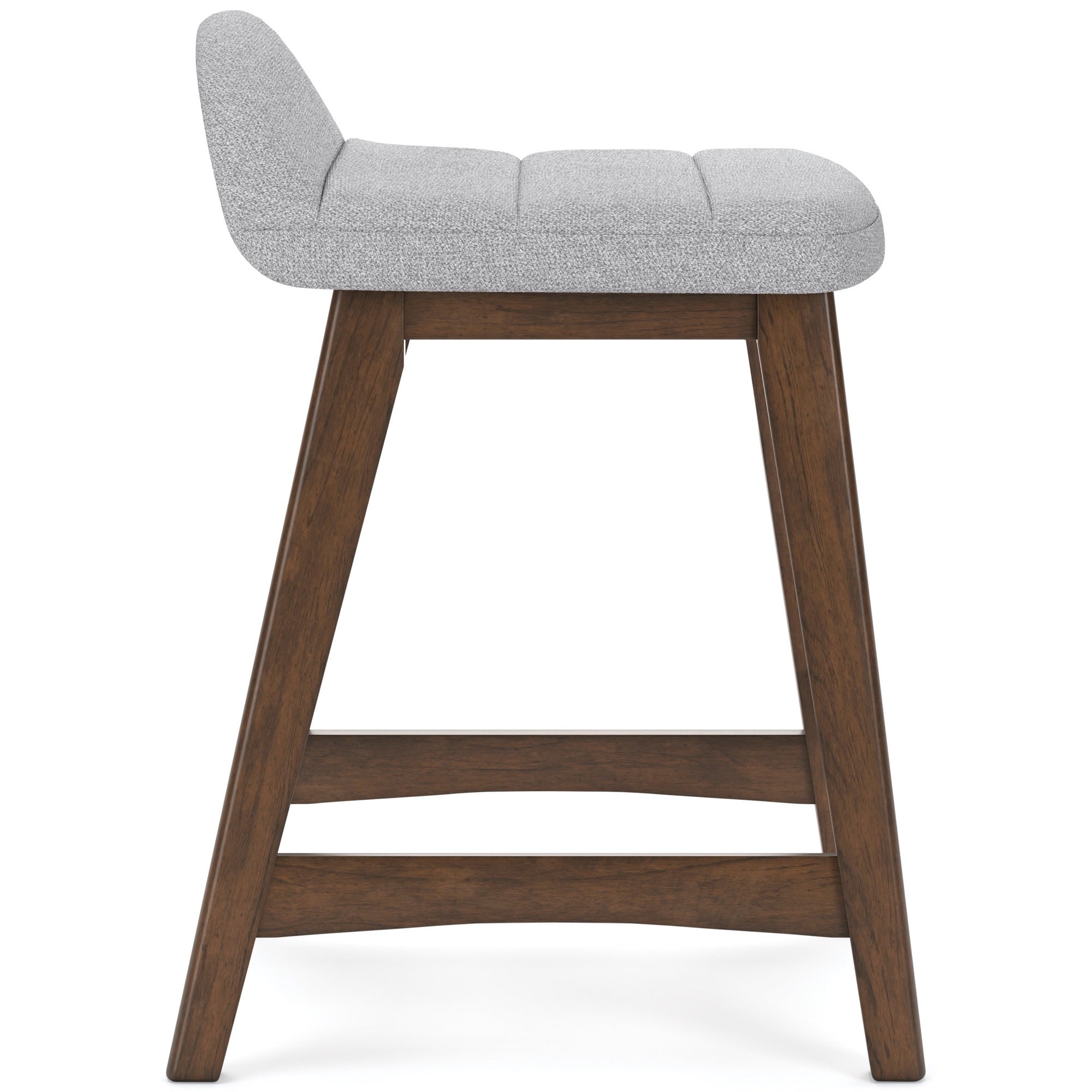 Lyncott Grey Counter Height Bar Stool (Set of 2) - Adams Furniture