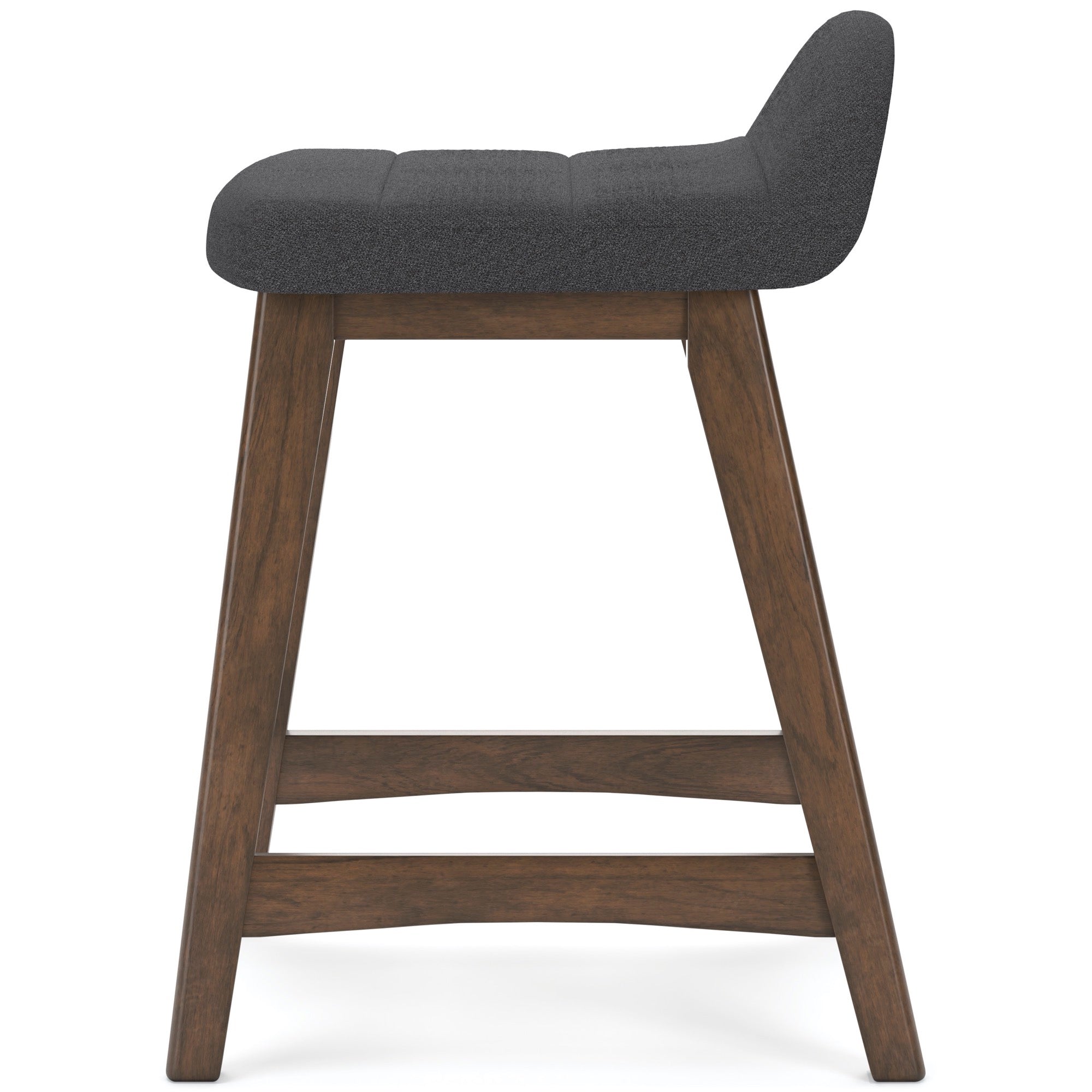 Lyncott Charcoal Counter Height Bar Stool (Set of 2) - Adams Furniture