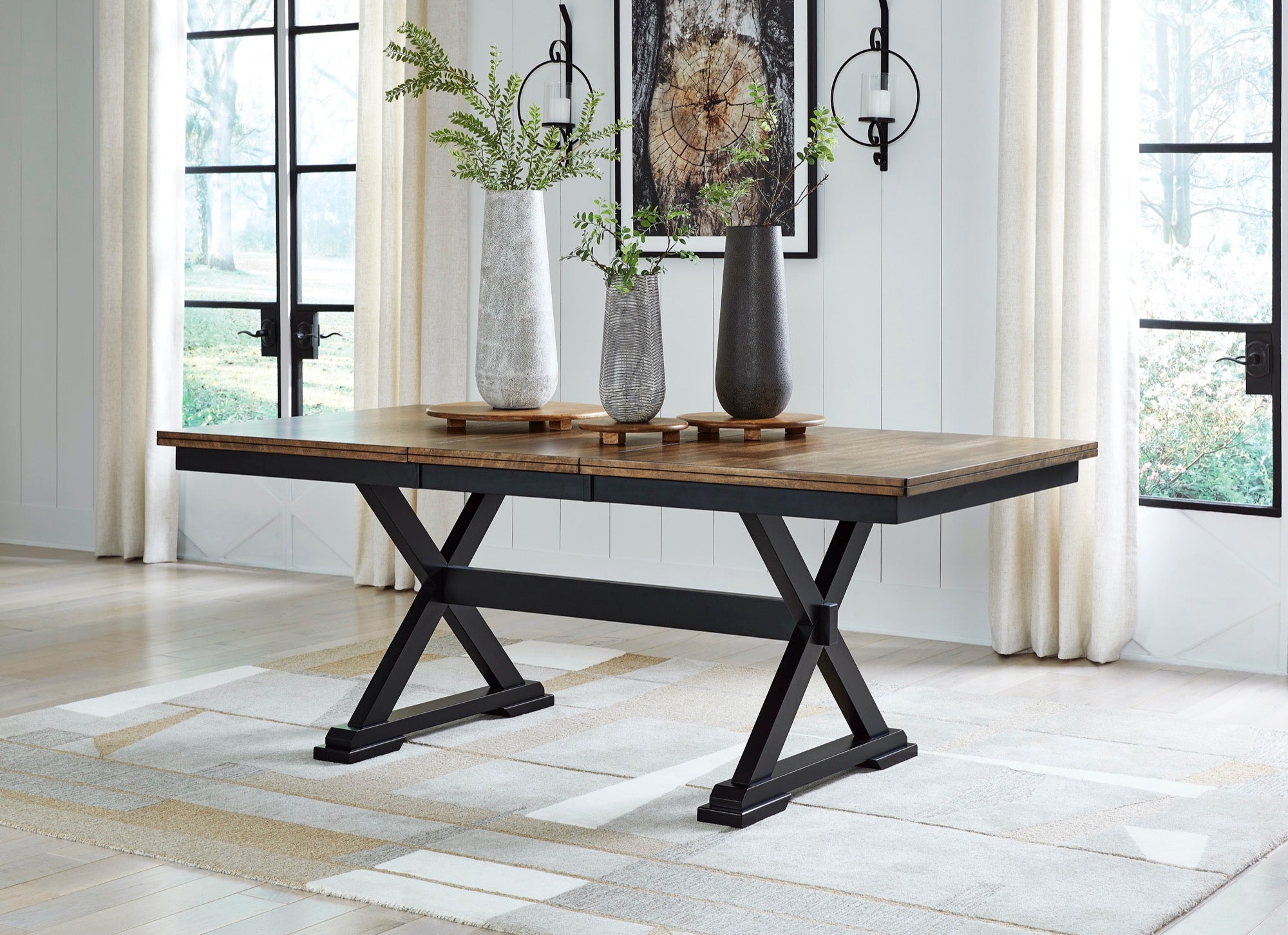 Willow Dining Extension Table - Adams Furniture