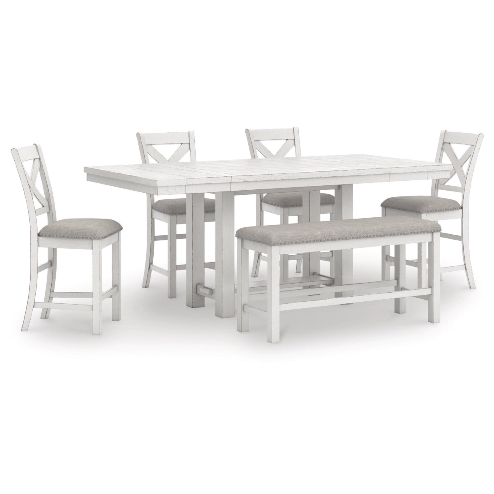 Adrian 6 Piece Counter Height Dining Set