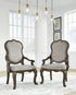 Gabriella 7 Piece Formal Dining Set - Adams Furniture