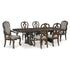 Gabriella 7 Piece Formal Dining Set - Adams Furniture