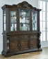 Gabriella 2 Piece China Cabinet - Adams Furniture