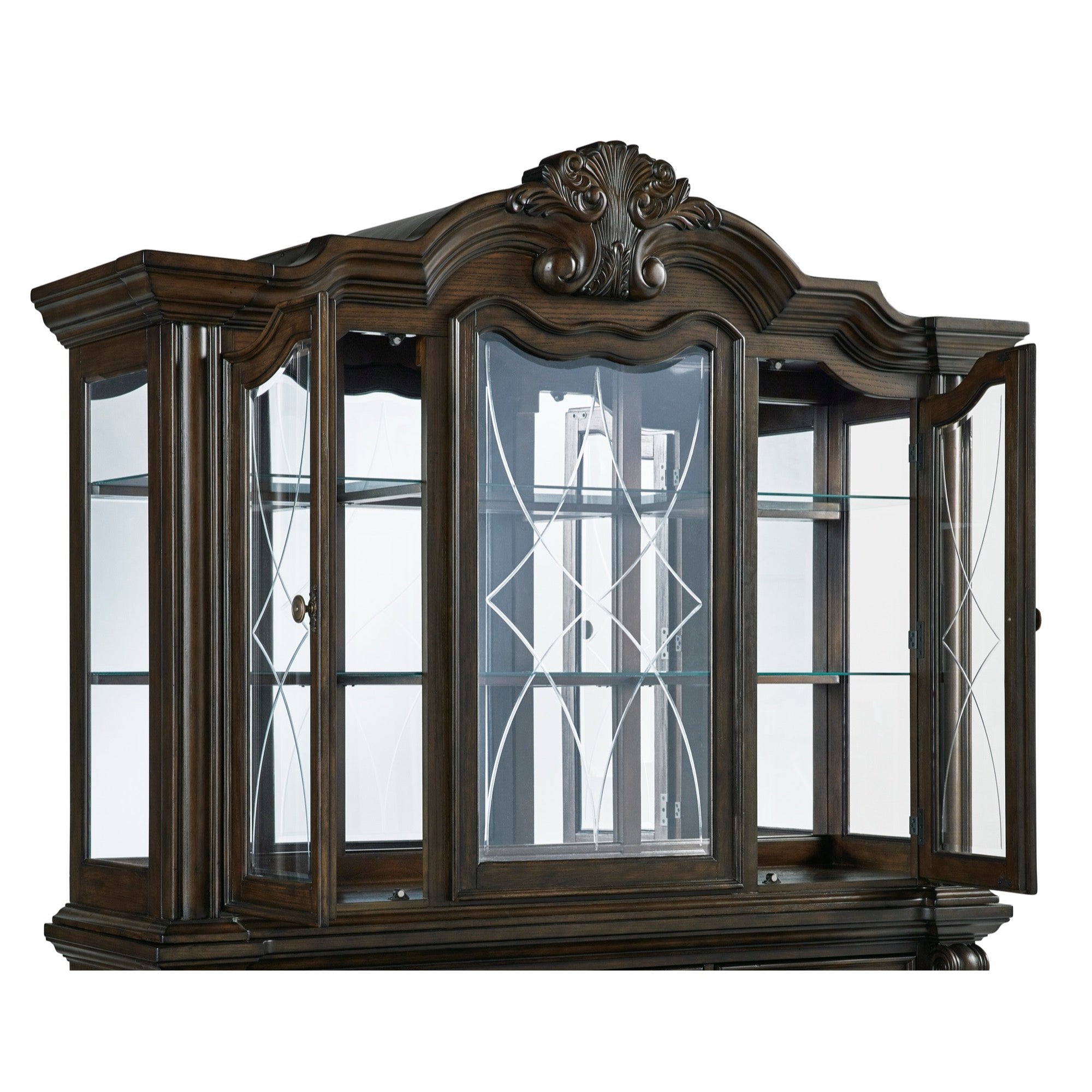 Gabriella 2 Piece China Cabinet - Adams Furniture