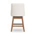 Cameron Upholstered Swivel Barstool (Set of 2)