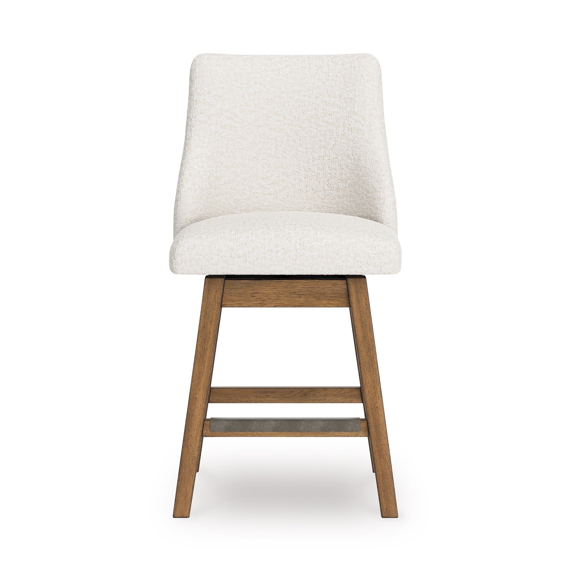 Cameron Upholstered Swivel Barstool (Set of 2)