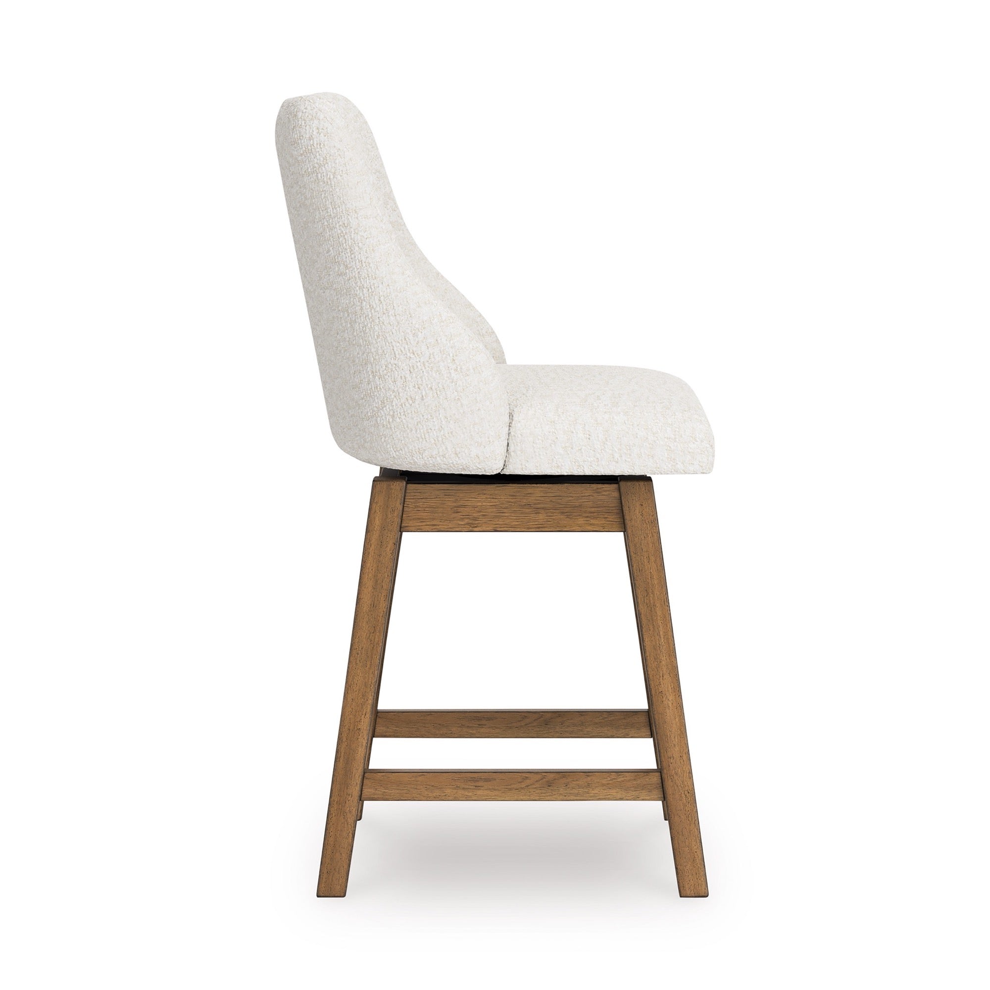 Cameron Upholstered Swivel Barstool (Set of 2)