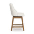 Cameron Upholstered Swivel Barstool (Set of 2)