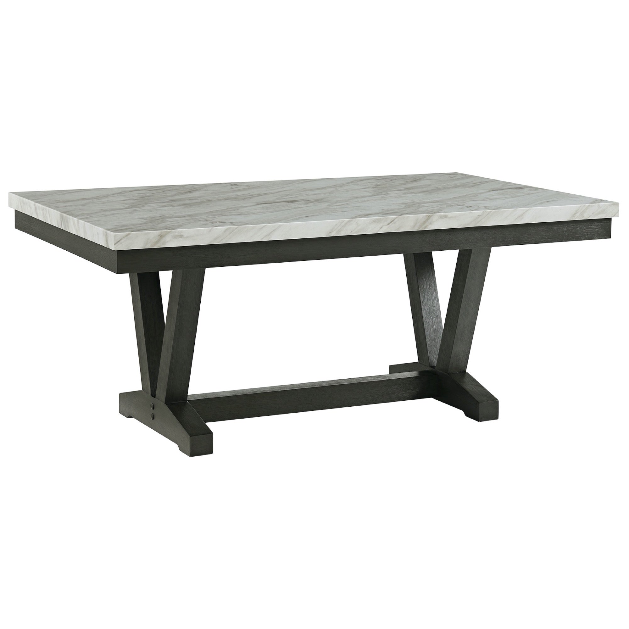 Everdeen Faux Marble Dining Table