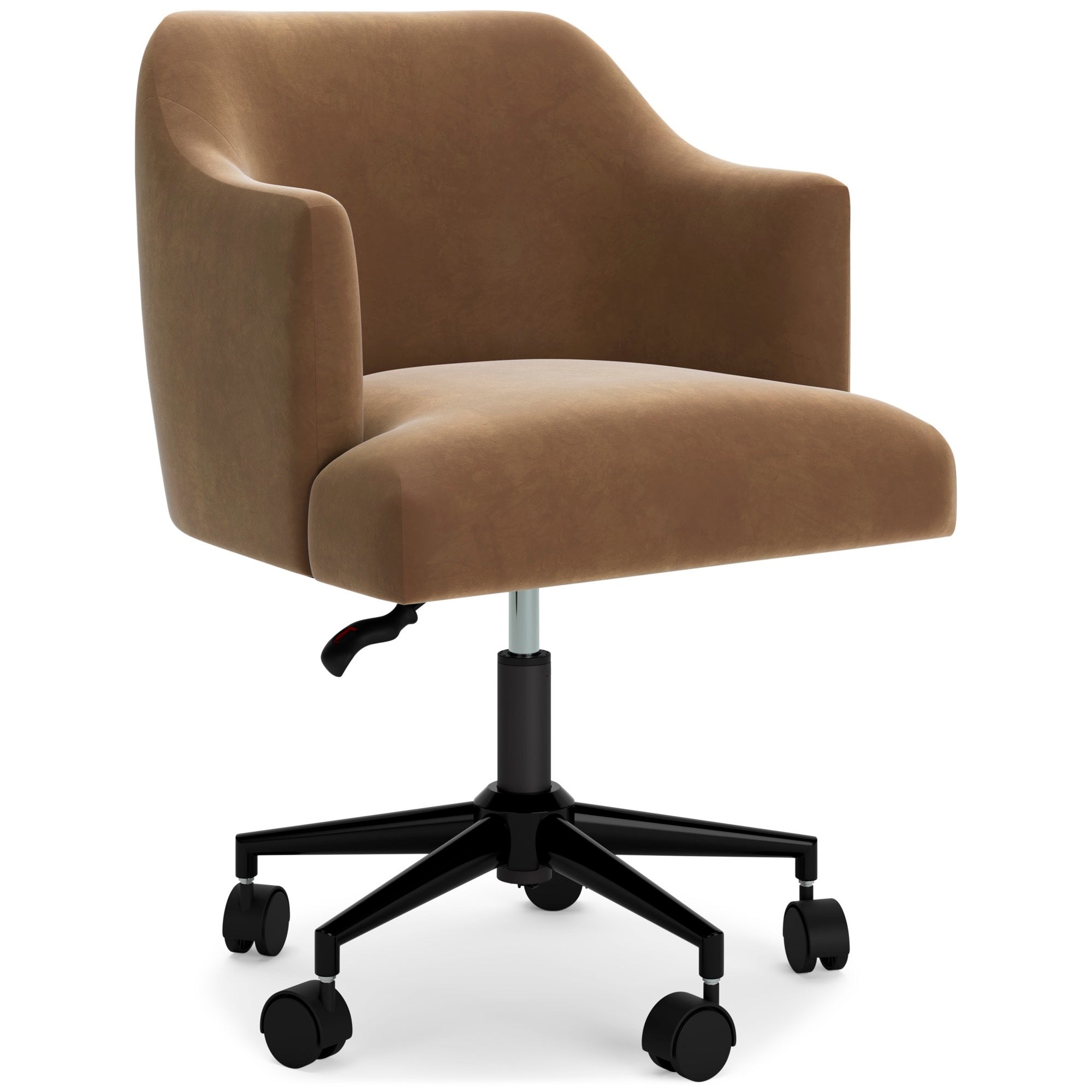 Contemporary Warm Brown Home Office Desk Chair